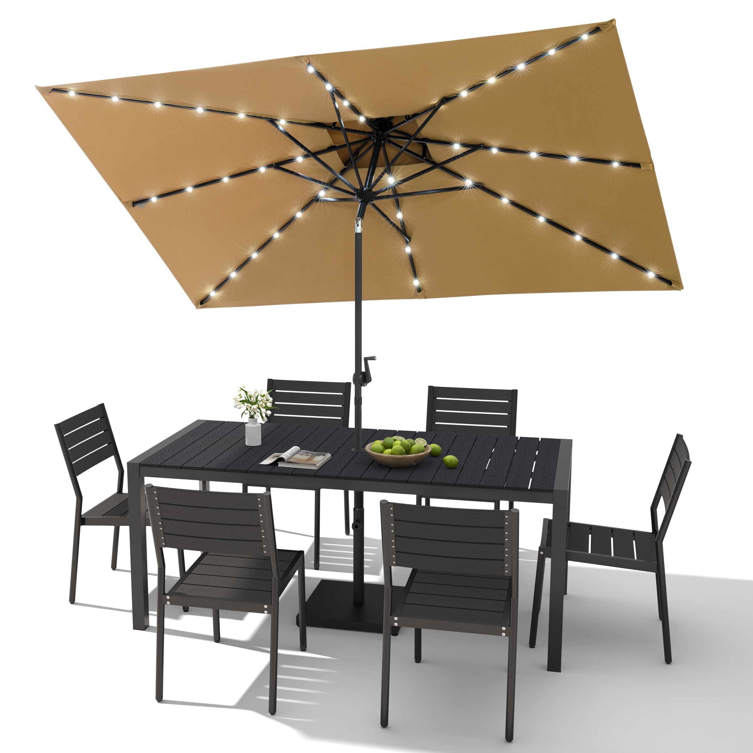 Crestlive Products CL-TDPU6237BLK180-9 Patio-Dining-Sets - View #16