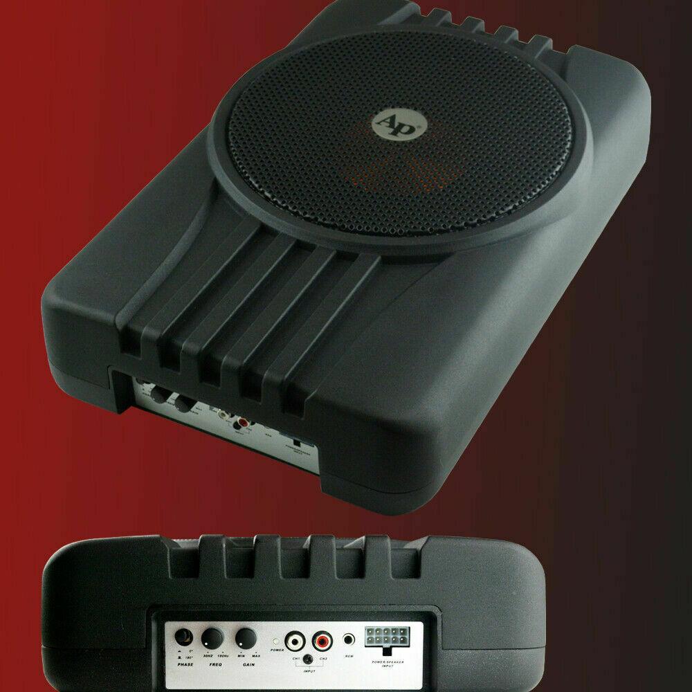  WHL6037 Audiopipe APLP1001 10 in. 150W RMS Dual 2 Ohm Active Enclosed Low Profile Subwoofer System
