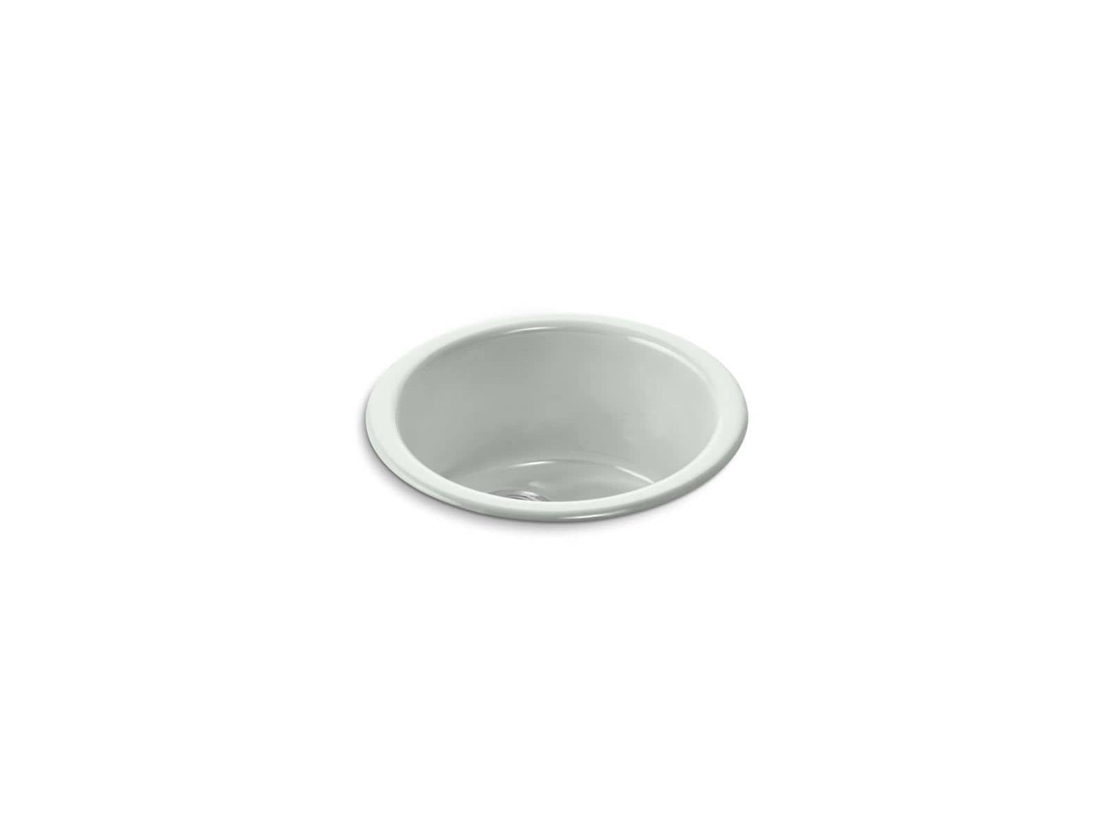 KOHLER Porto Fino 18-1/2-Inch Top-/Undermount Single-Bowl Bar Sink #6565-FF