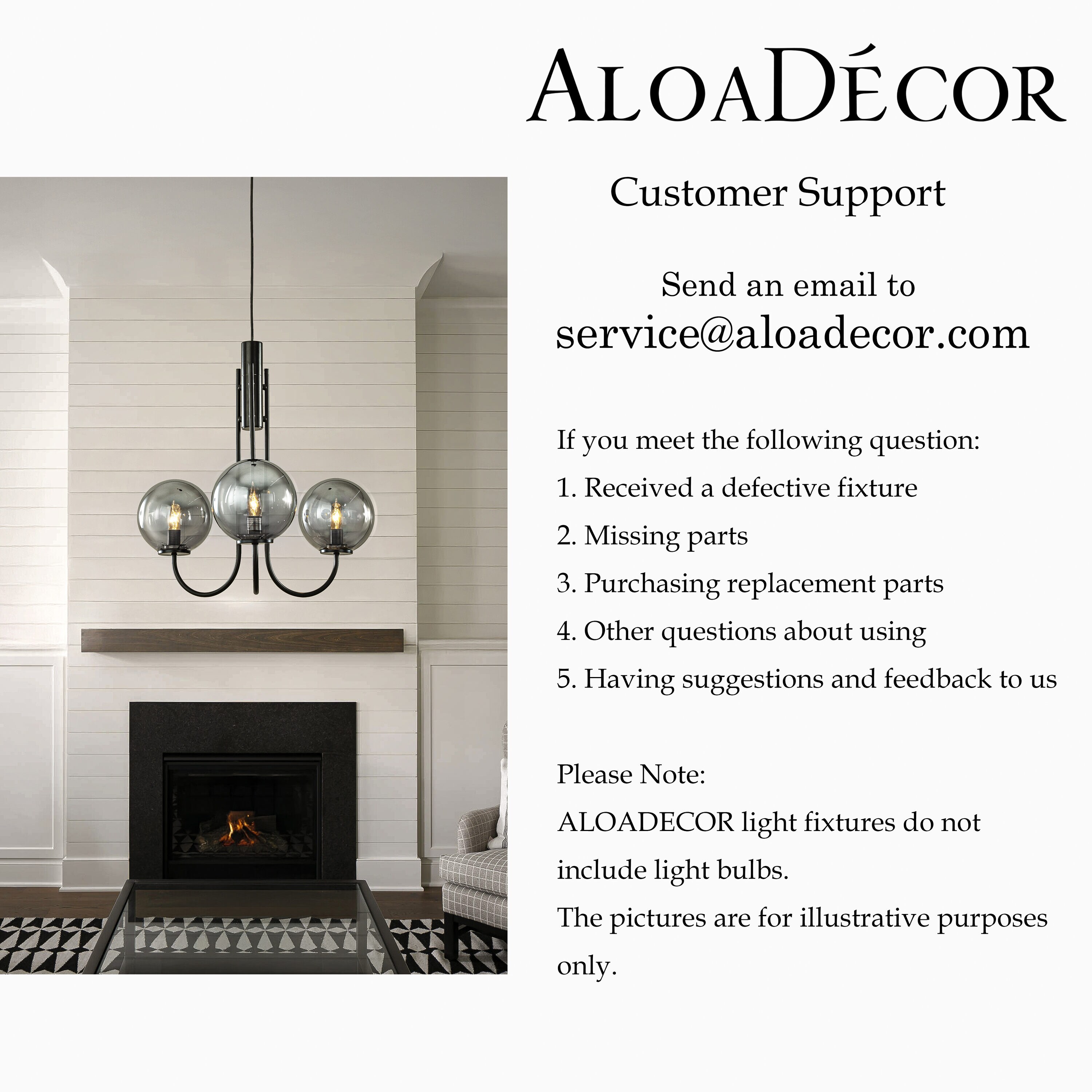AloaDecor Lighting L7236D62MB09A b090015 - View #8