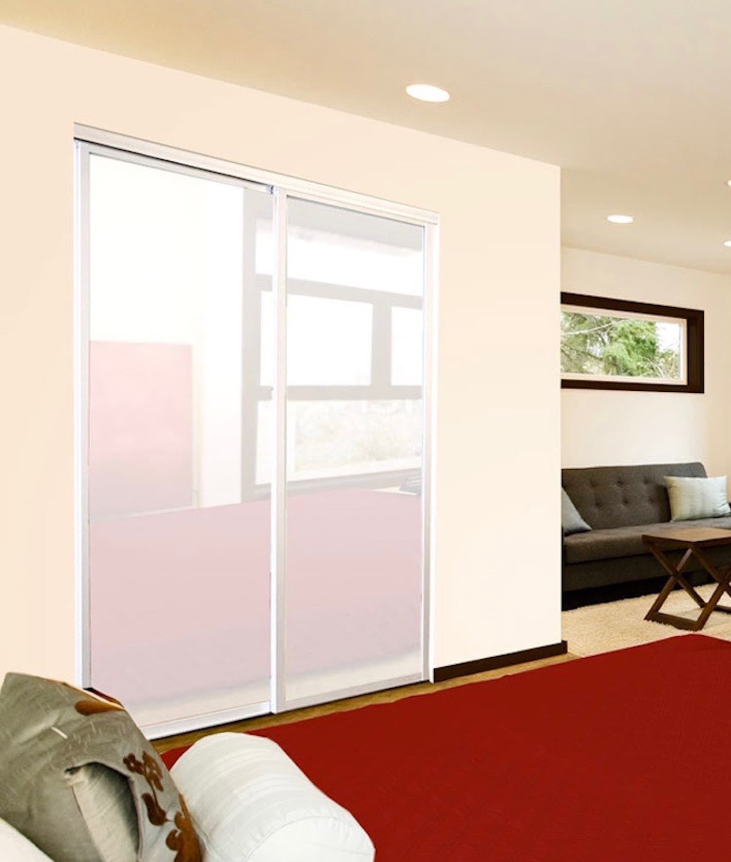 RELIABILT 8004080WHP2PWT Bifold-Sliding-Closet-Doors - View #2