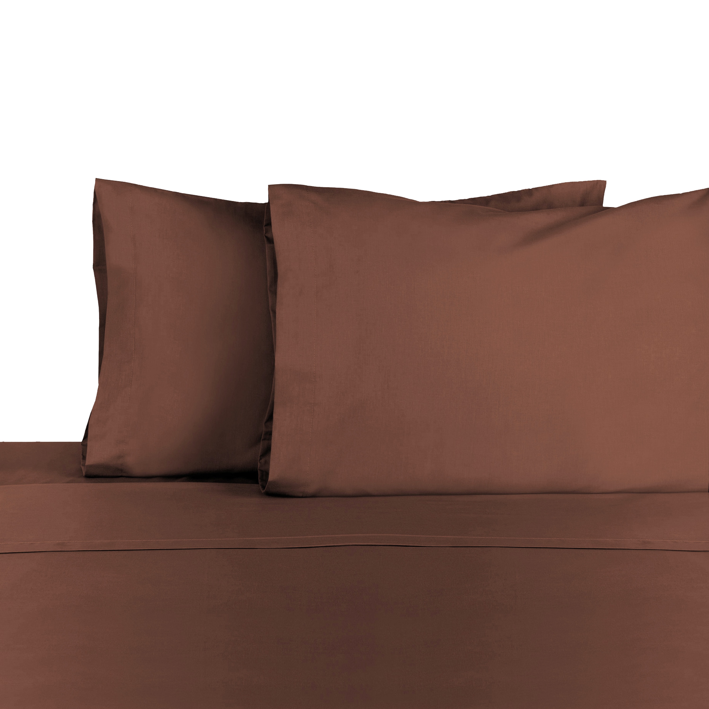 WestPoint Home 028828991560 Queen 225 -Thread Count Cotton blend Chocolate Bed Sheet Set