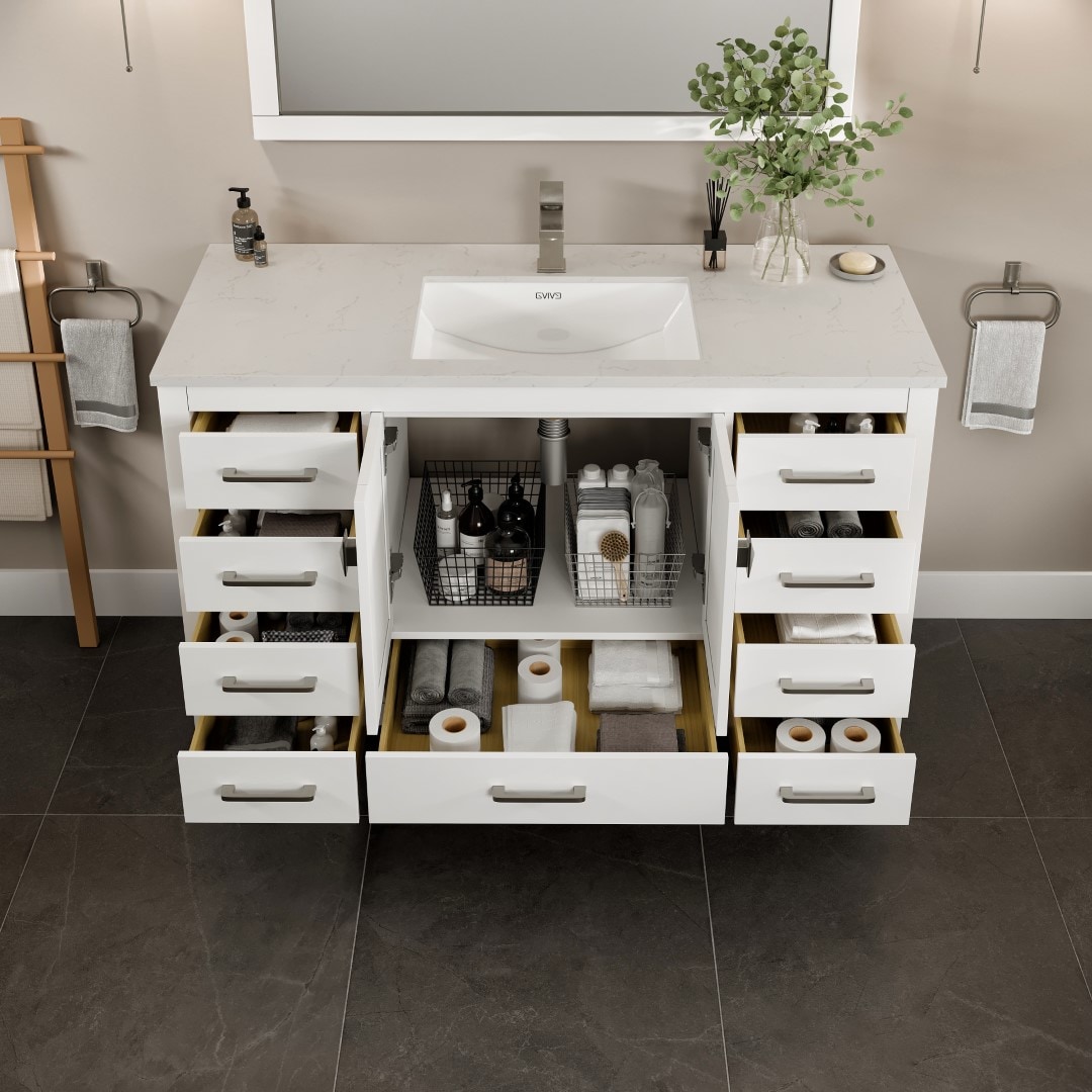 Eviva TVN414-54X18WH-Q Bath-Vanity-Combo - View #3