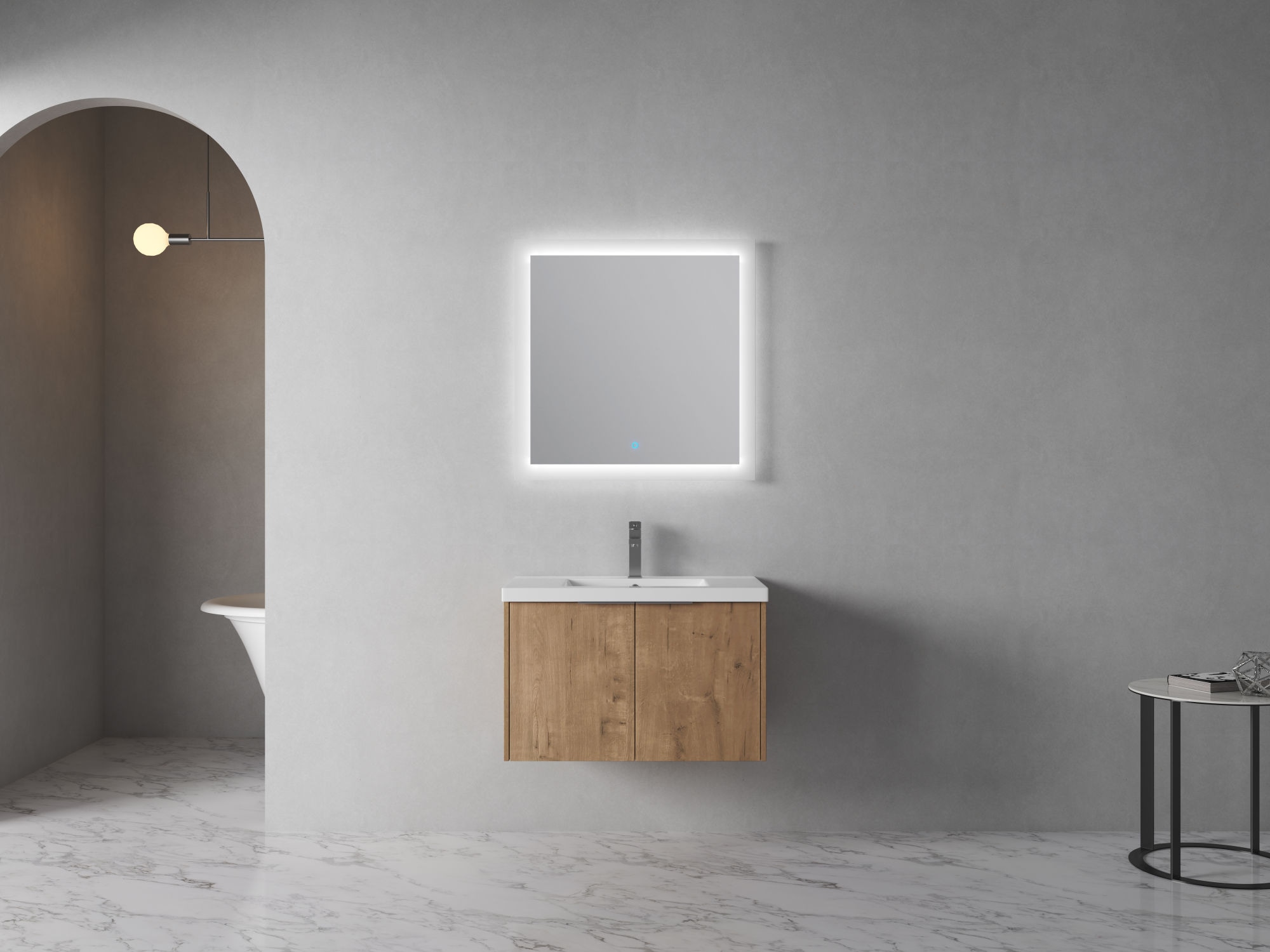 Wooakway FXLS0606-605BV050 Bath-Vanity-Combo - View #2