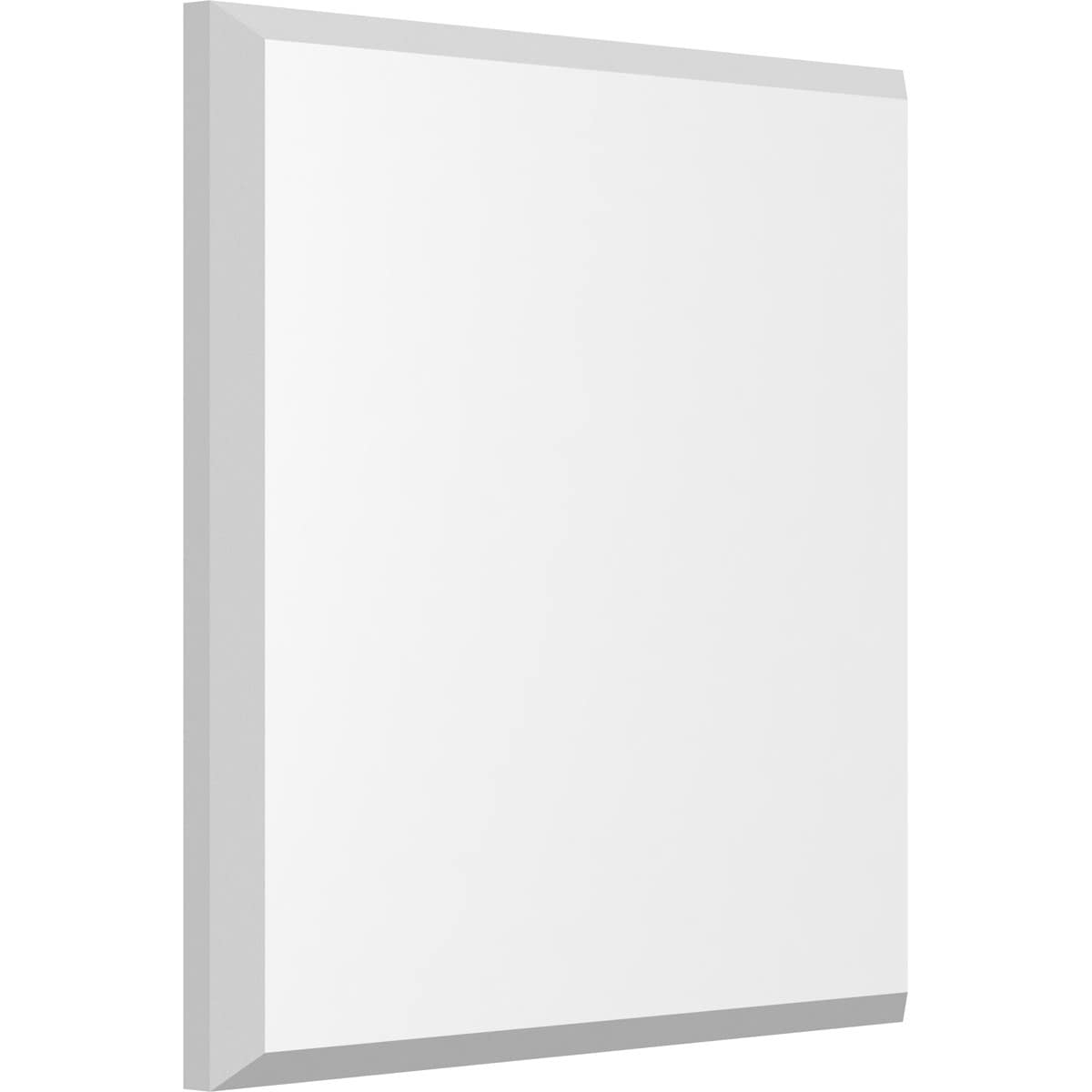 Ekena Millwork ROSP070X070X050SDG01 Standard Sedgwick with Beveled Edge 7-in x 7-in Unfinished PVC Square Rosette