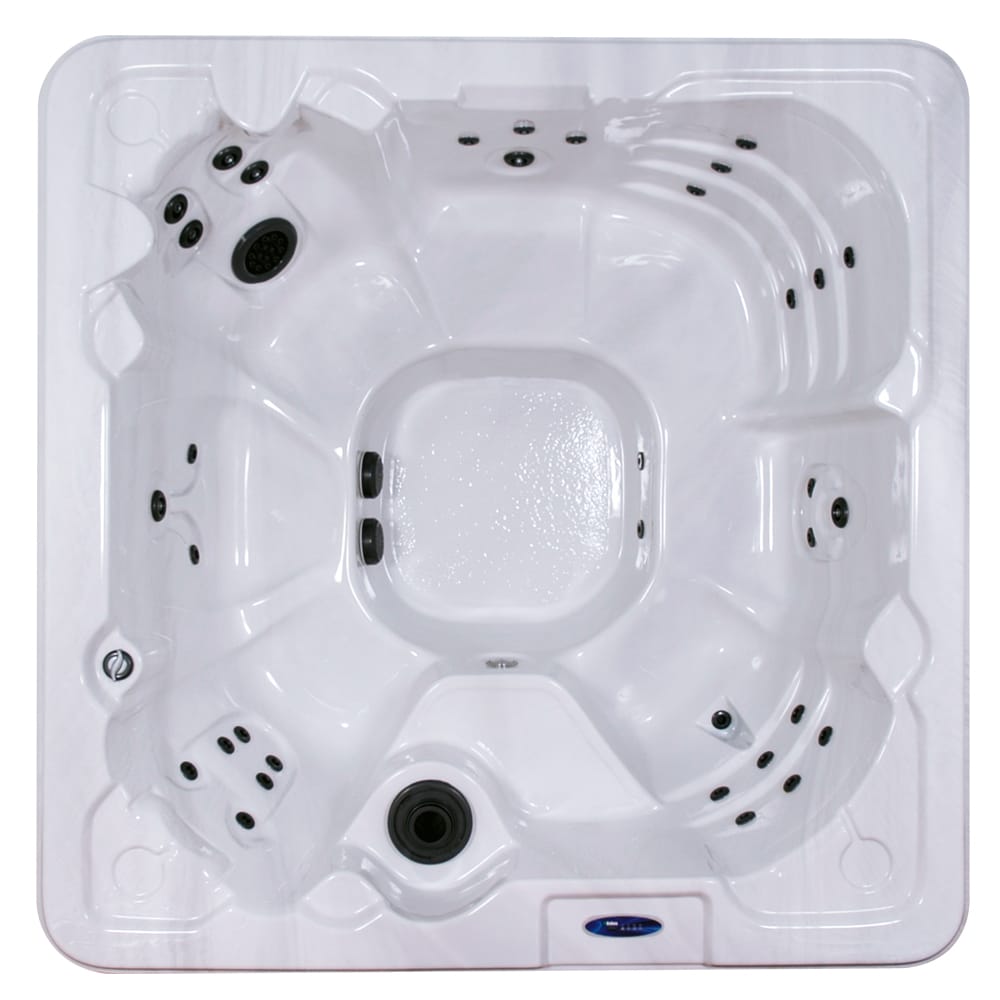 USA SPAS MODEL 3 SM 8-Person 80-Jet Square Hot Tub