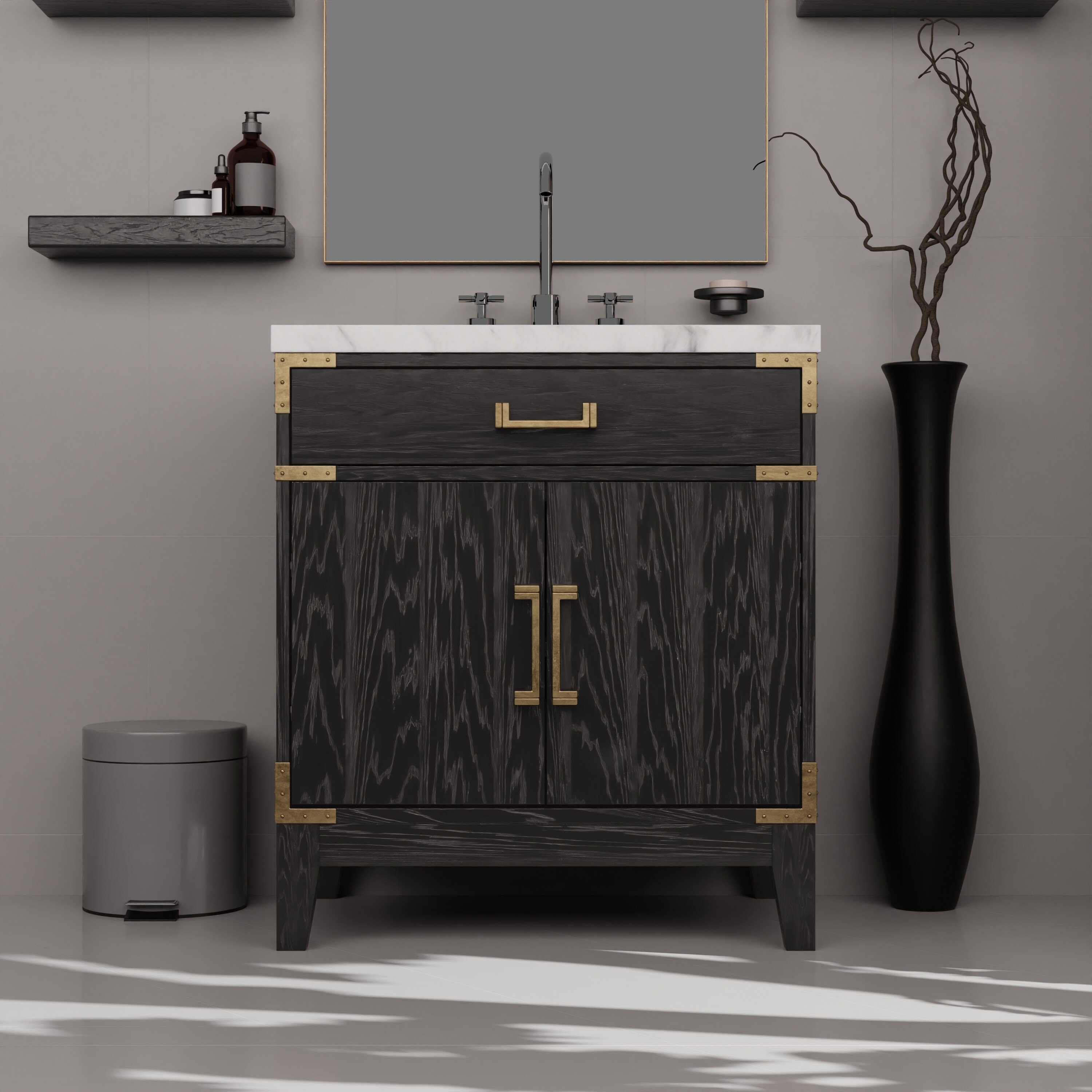 Lexora LVW30SJ100 Bath-Vanity-Combo - View #11