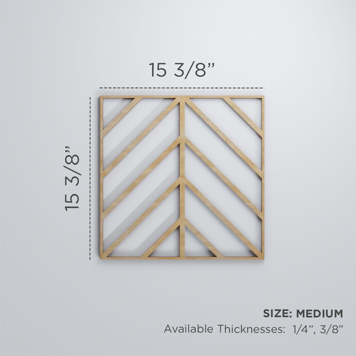 Ekena Millwork WALW16X16X0250GNABI Wall-Panels - View #3