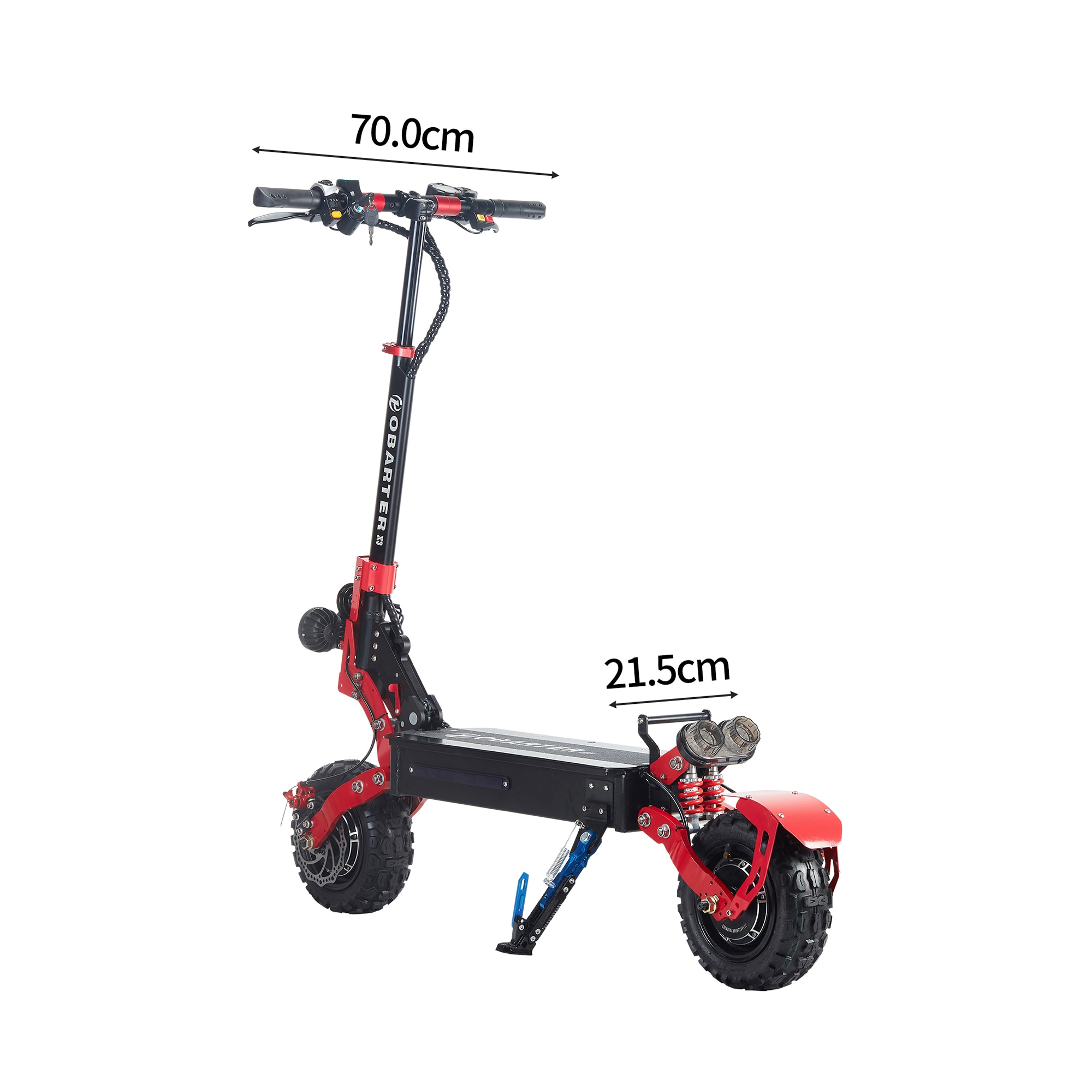 Uden for Modsatte Skygge Wildaven Electric Scooter For Adults,X3 11-in 1200W Dual Motor,48V/21A  Foldable Commuter Electric Scooter,Up To 40-MPH and 30-Mile in the Scooters  department at Lowes.com