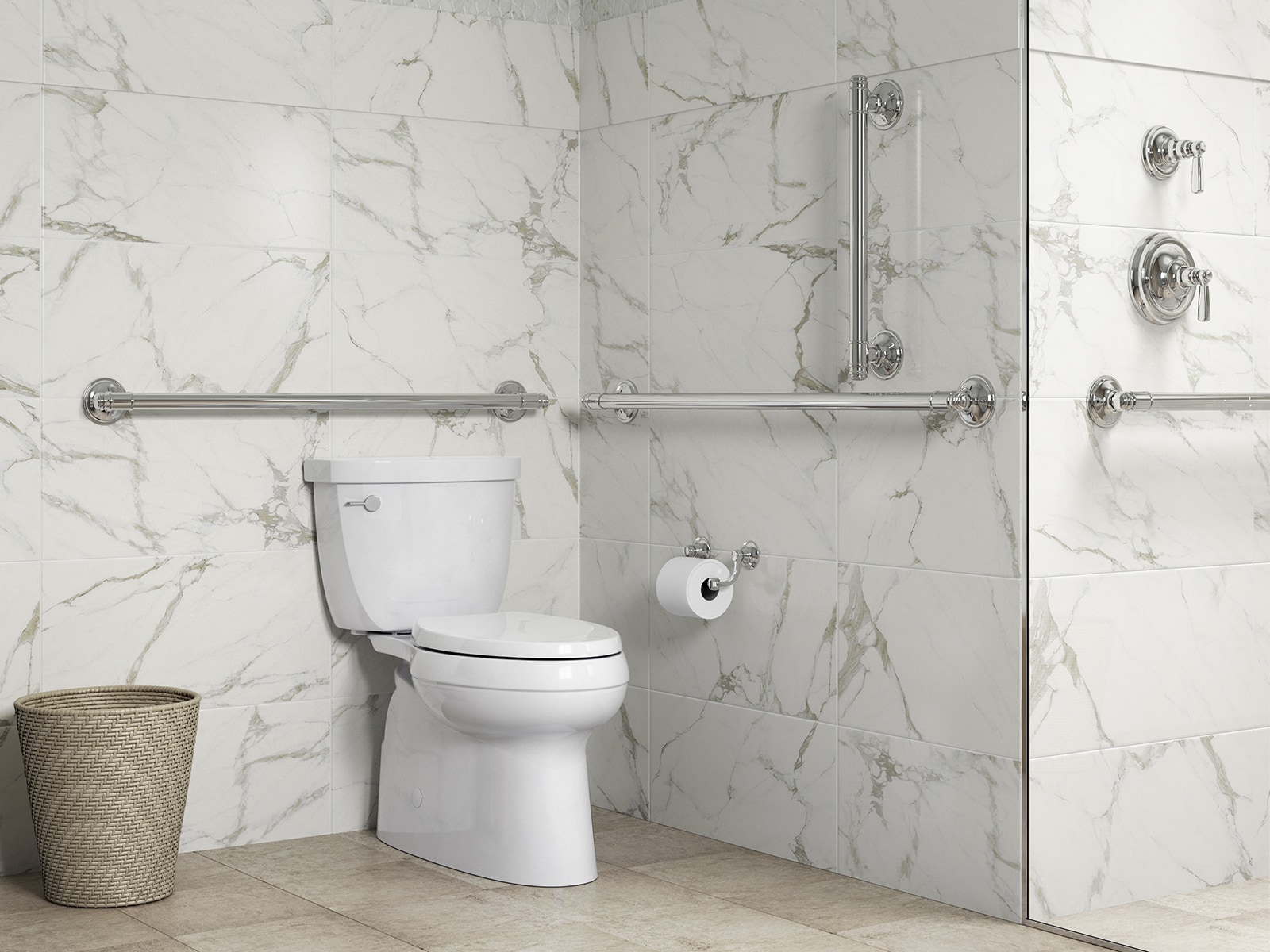 KOHLER K-26504-CP Grab-Bars - View #2