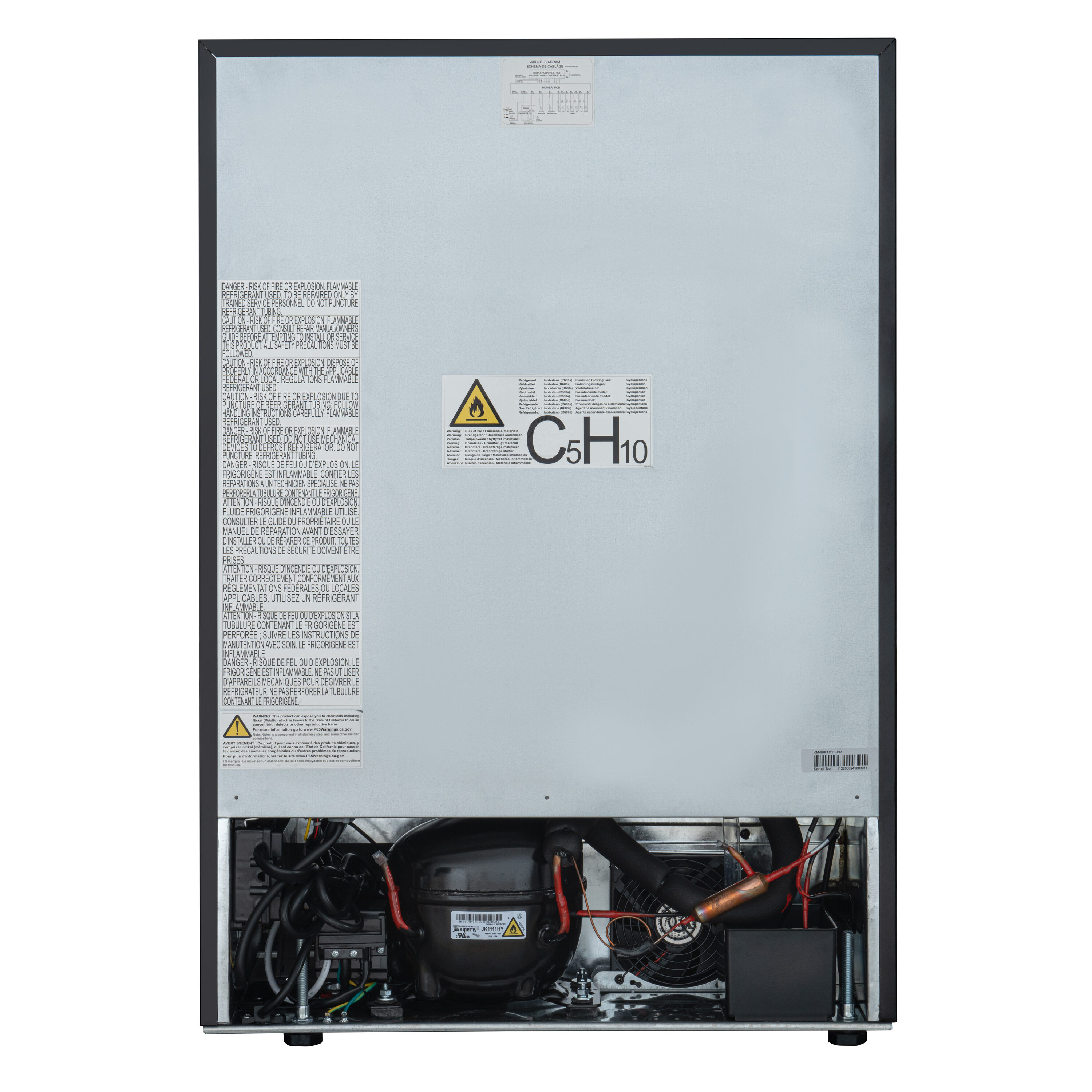 KoolMore LOW-KM-BIR1D1F-PR Drawer-Refrigerators - View #6