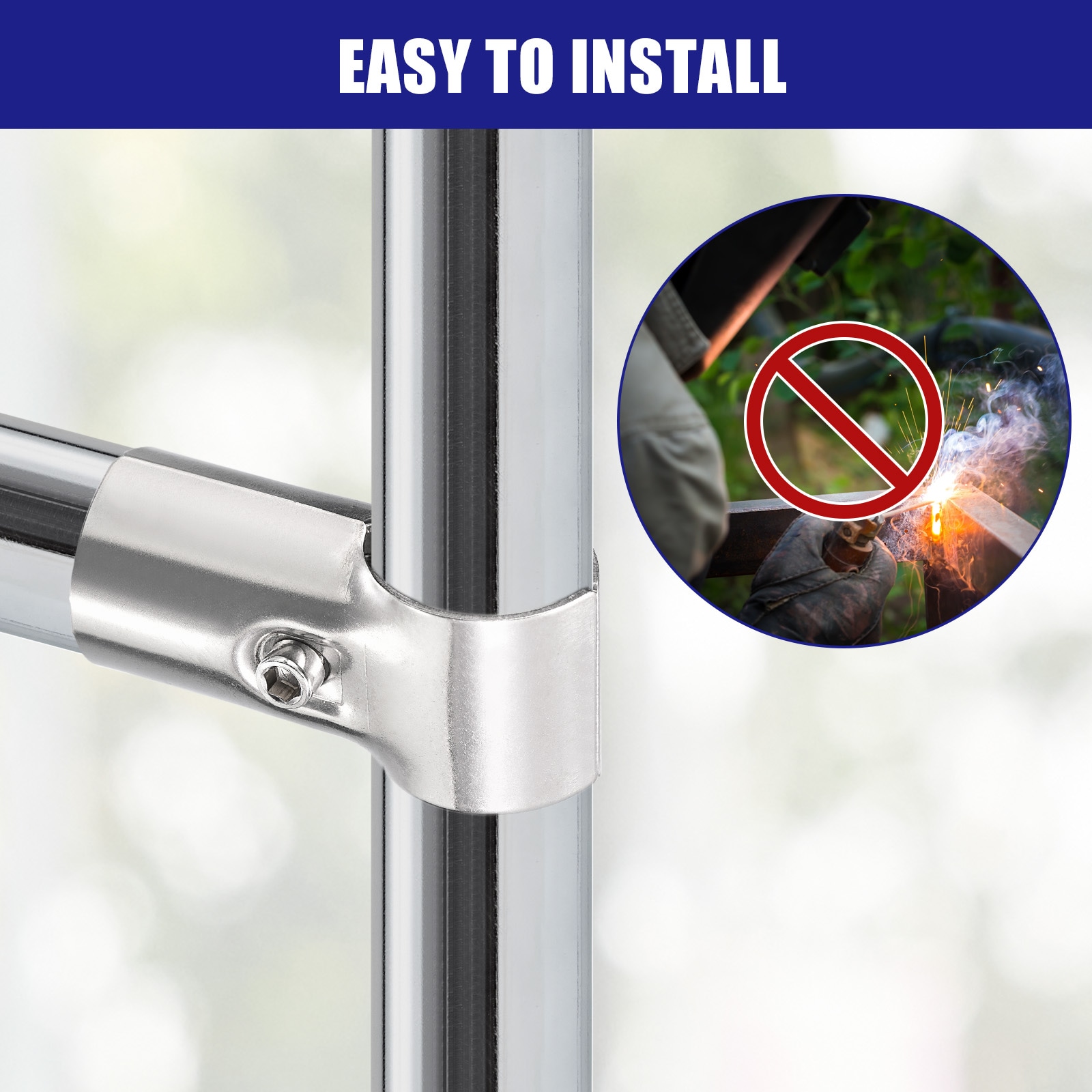 Unique Bargains S26081200UX8783 Structural-Pipe-Fittings - View #4