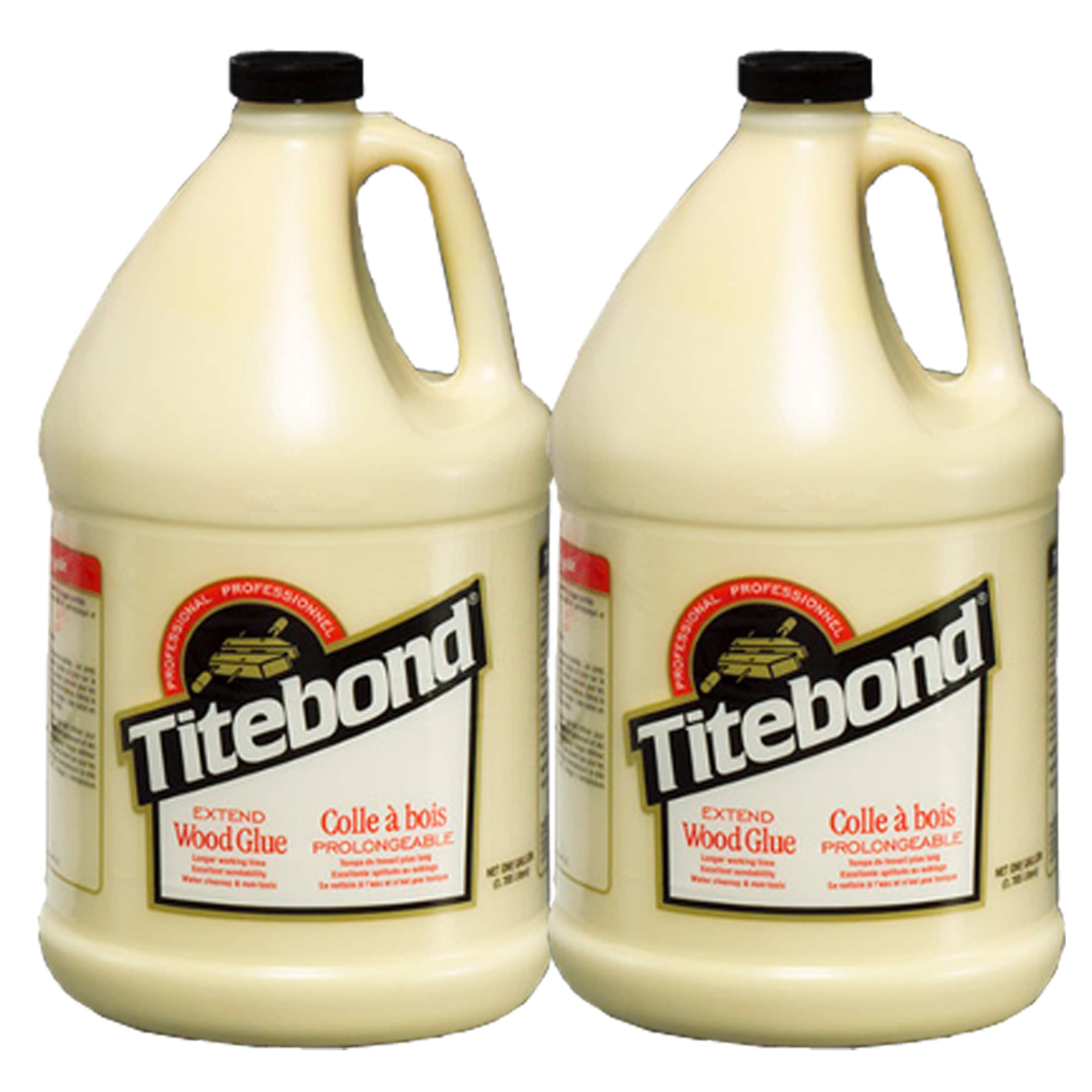 Titebond 9106CP Extend Wood Glue Yellow Interior Wood Adhesive (Actual Net Contents: 128-fl oz )