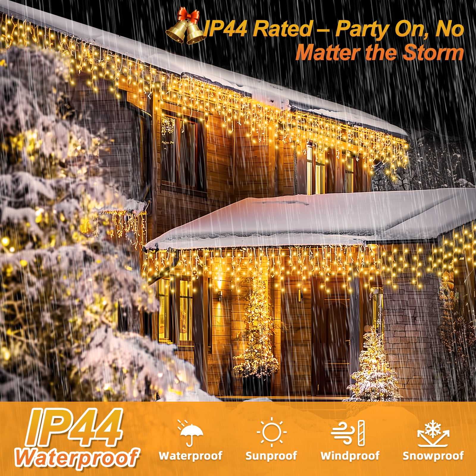 BIGHOUSE BH3003010039 Christmas-Icicle-Lights - View #3