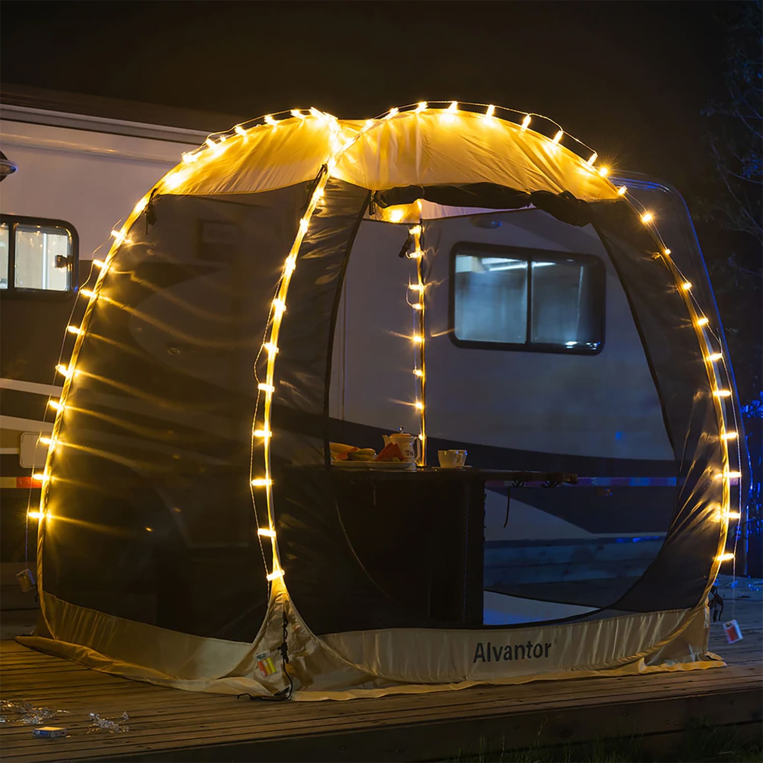 Alvantor 9020#E4 Wood-Resin-Gazebos - View #7