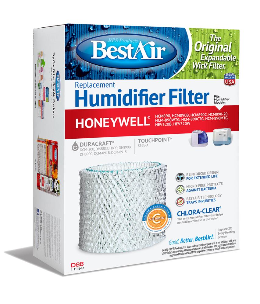Tier1 2-Pack Replacement Humidifier Filter in the Humidifier Filters  department at