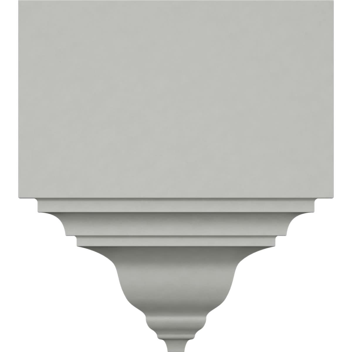 Ekena Millwork MOC03X03BI Moulding-Blocks - View #3