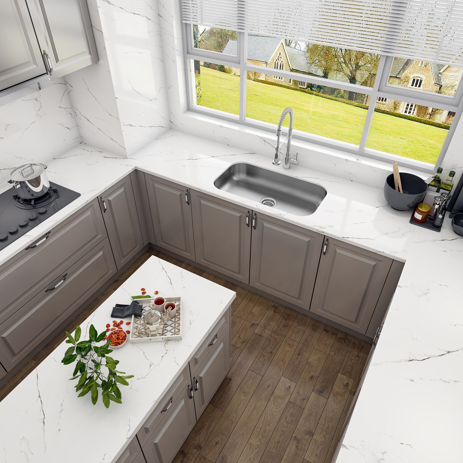 Sinber MU3018S-ADAR Kitchen-Sinks - View #7