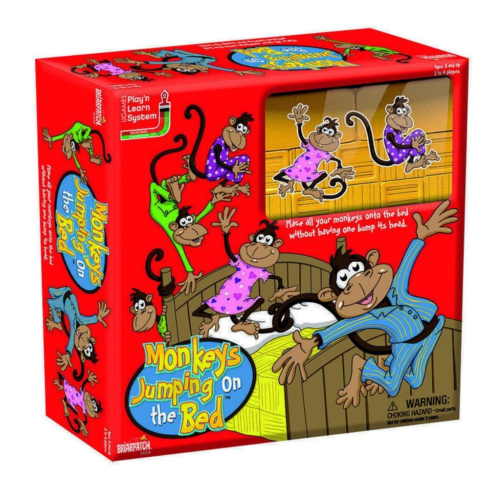 Briarpatch UG-01318 Monkeys Jumping on the Bed (Educational Game)