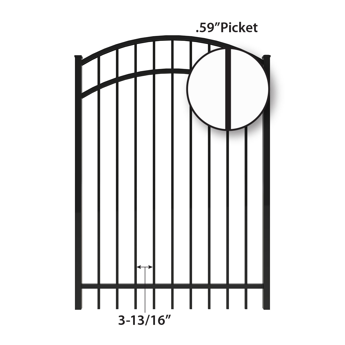 Ironcraft 833701 Fence-Gates - View #4