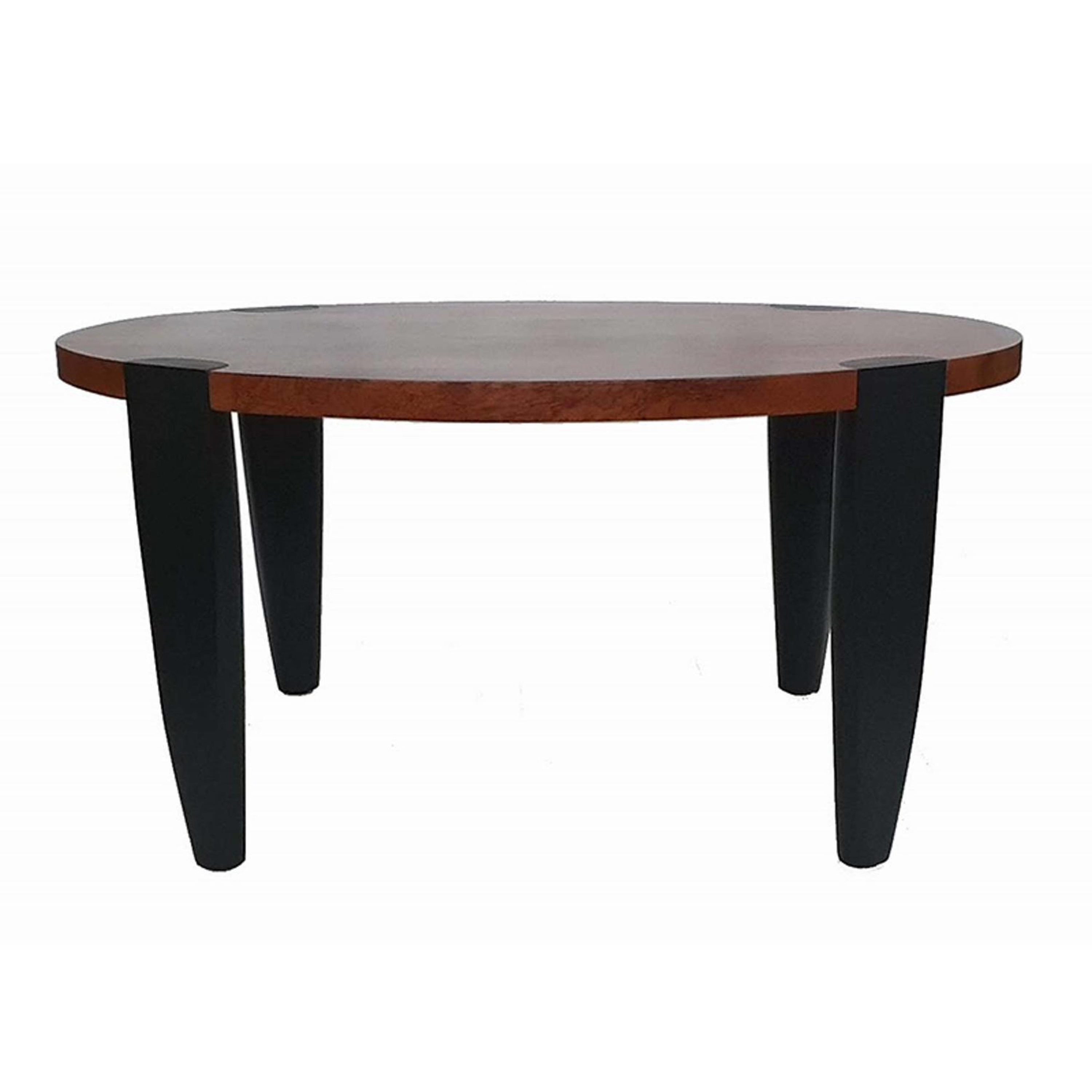 A&B Home Black Mango Wood Modern Coffee Table In The Coffee Tables ...