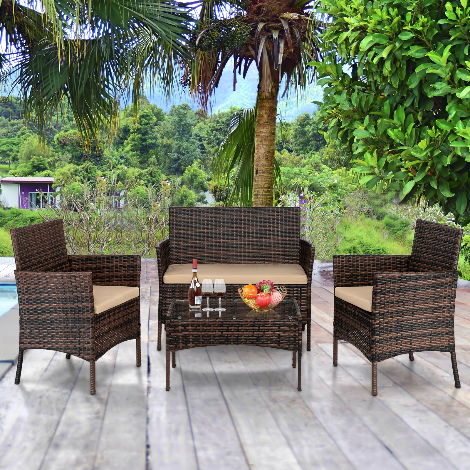 Winado 727501644907 Patio-Conversation-Sets - View #7