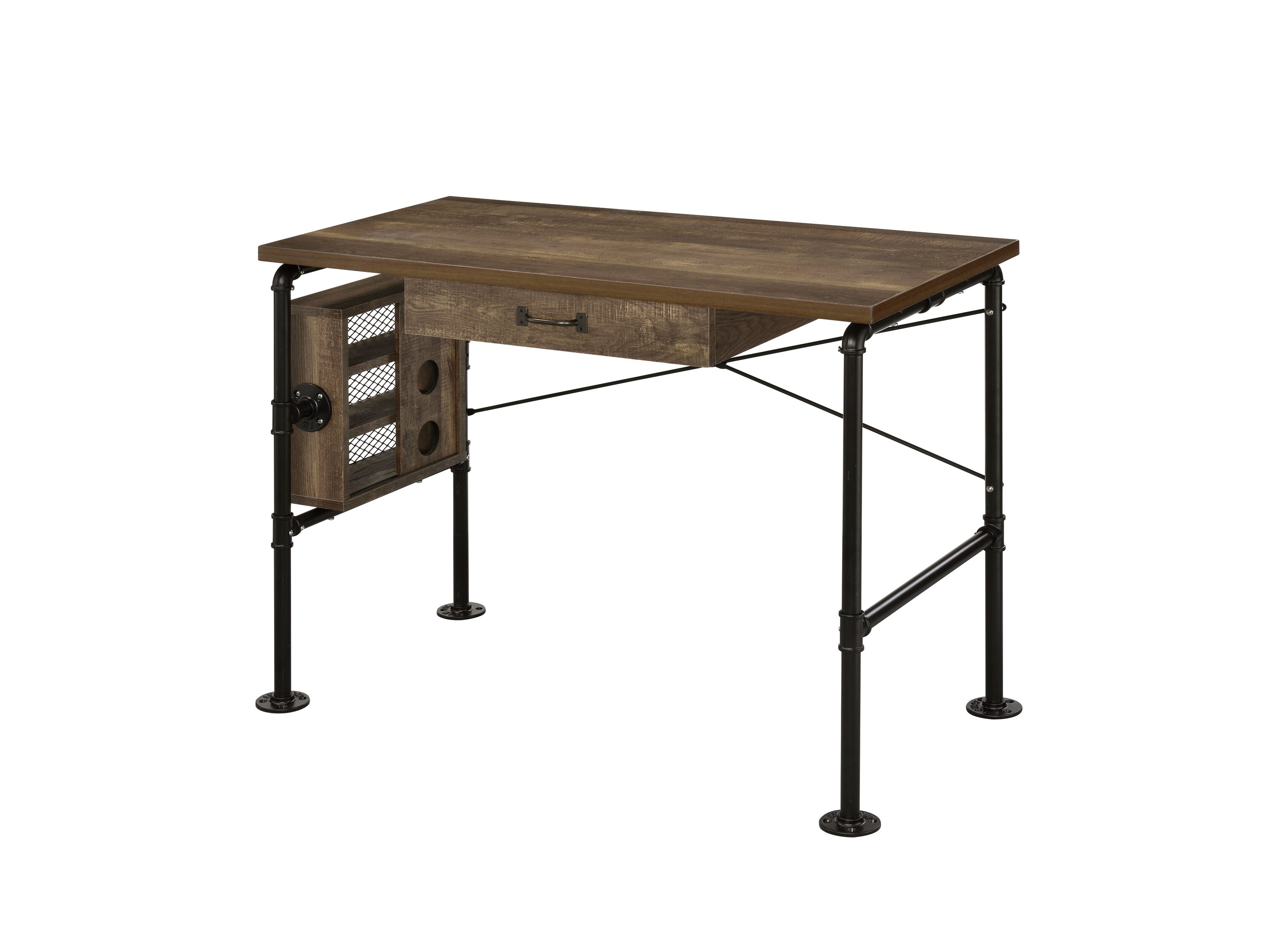 Flynama L-P279122 20-in Brown Modern/Contemporary Writing desk