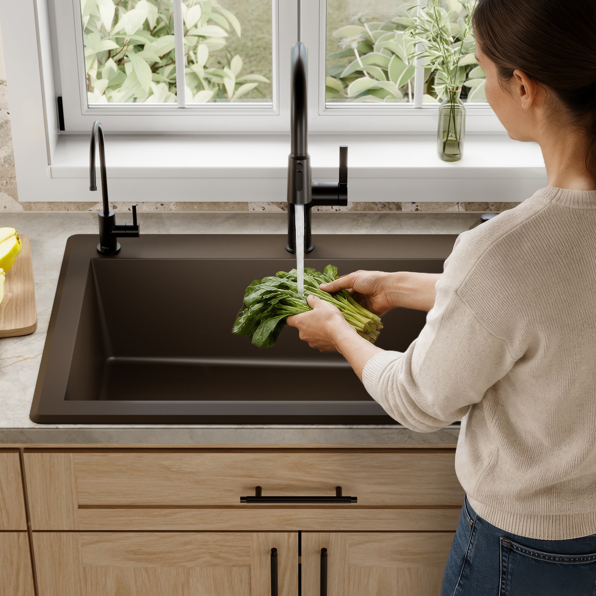 Karran QT-670-BR Kitchen-Sinks - Thumbnail View #4