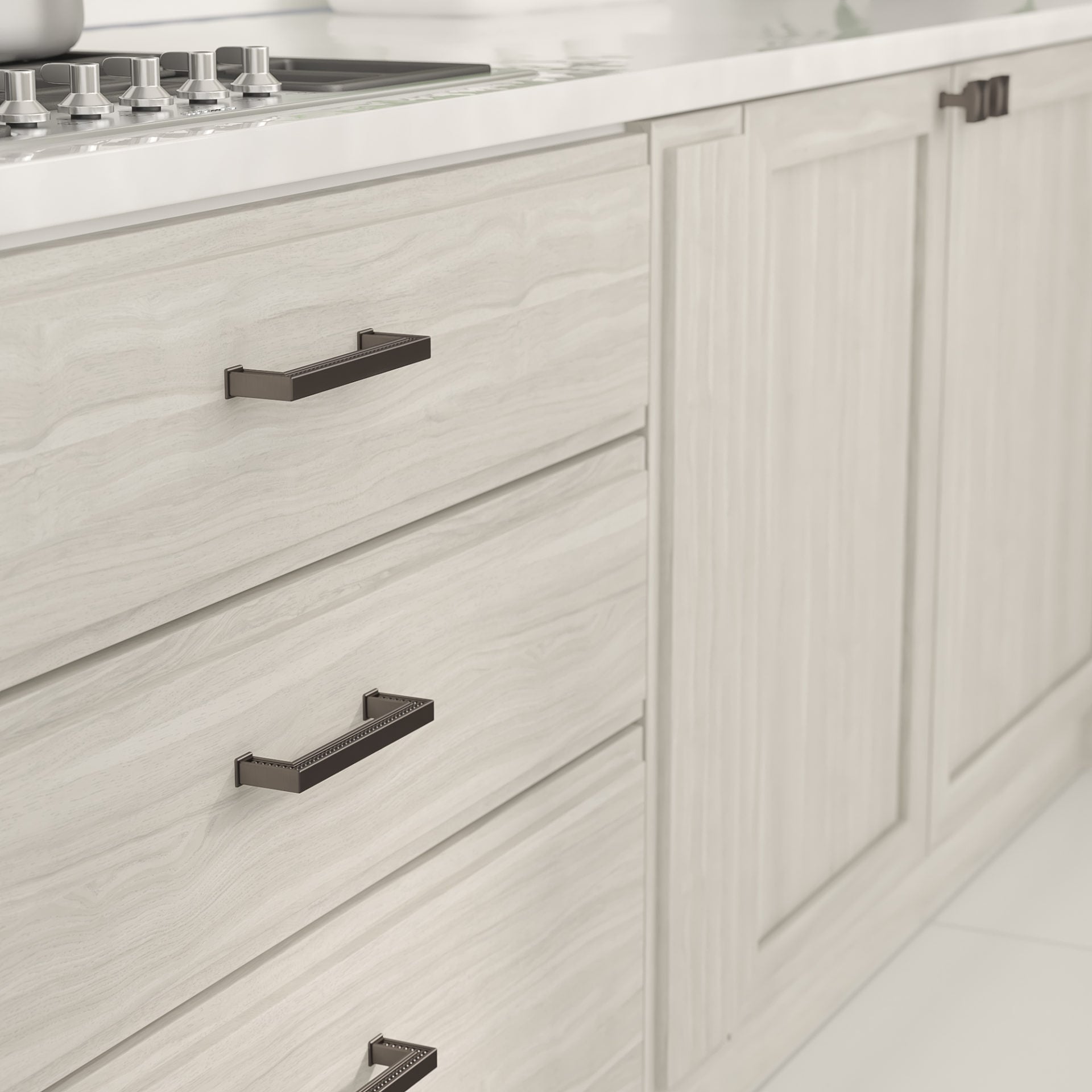 Richelieu BP8795128HBRZ Cabinet-Pulls - View #4