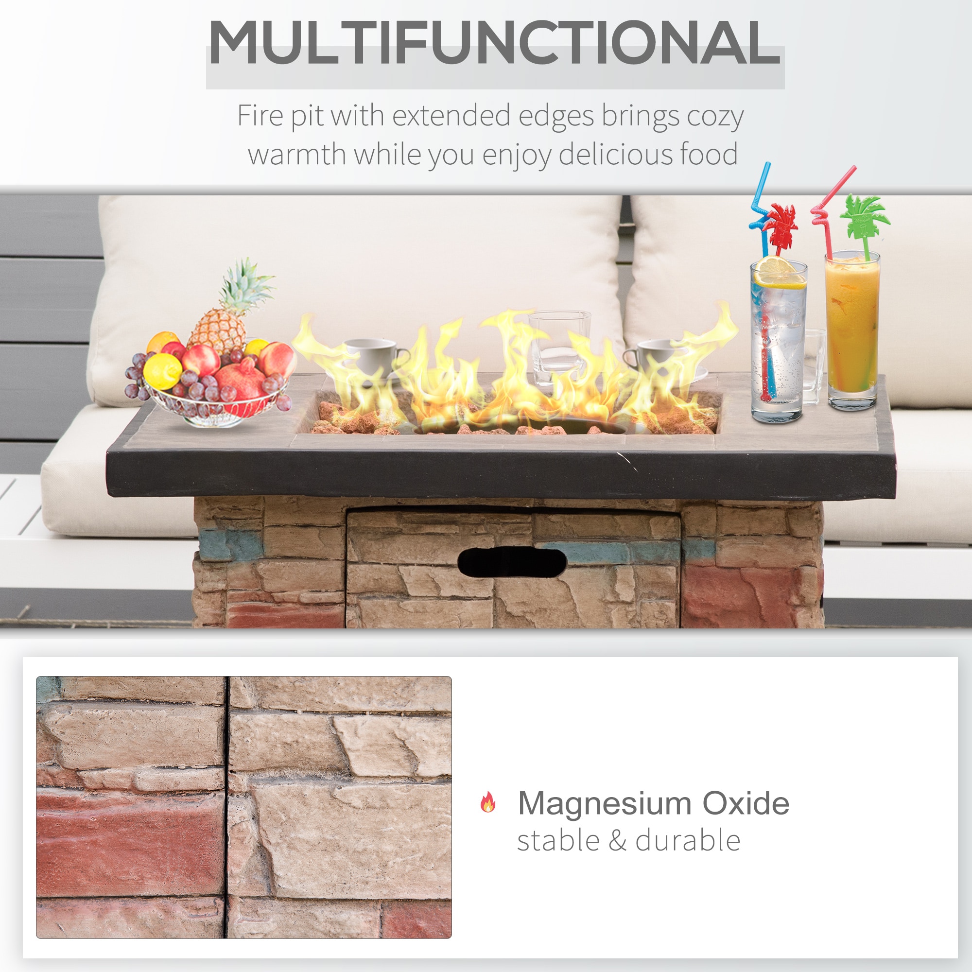 LOVMOR SF-H-W2225P217255 Outdoor-Gas-Firepits - View #5