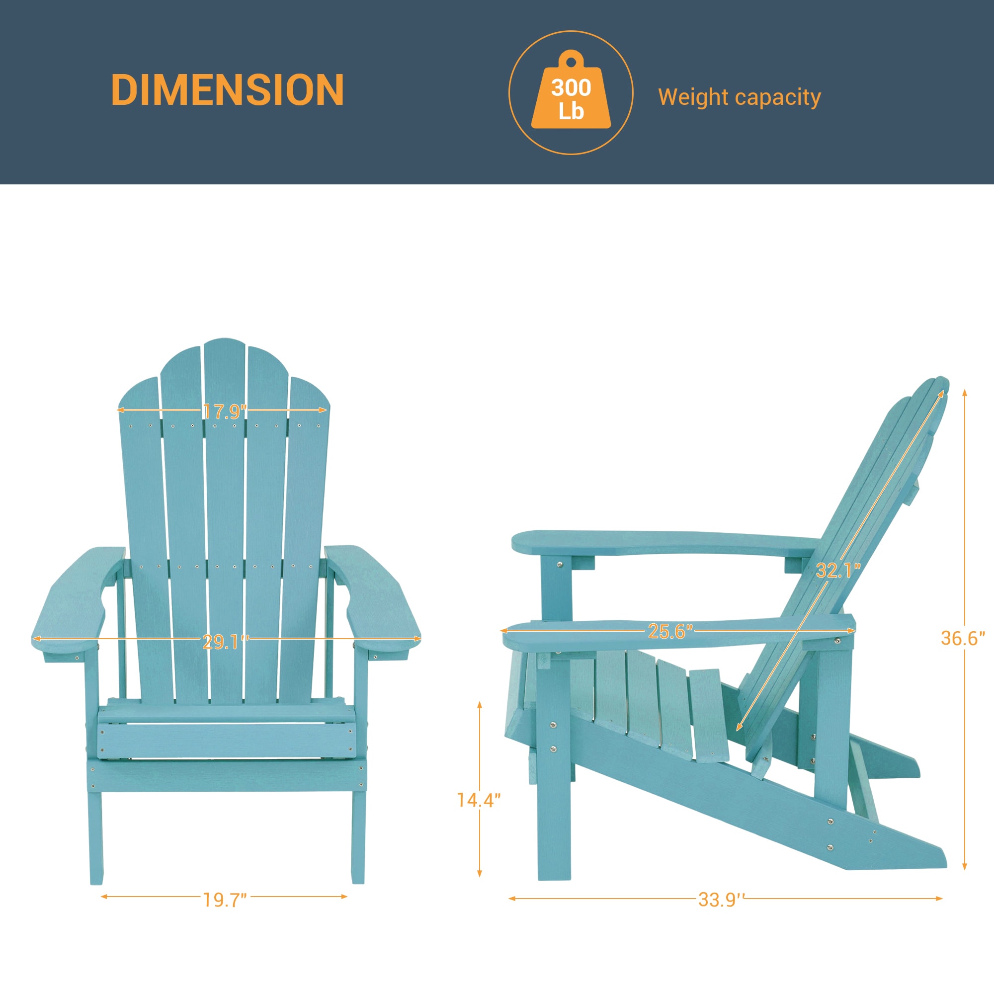 ACEGOSES LW-M2-56-LB Patio-Chairs - View #2
