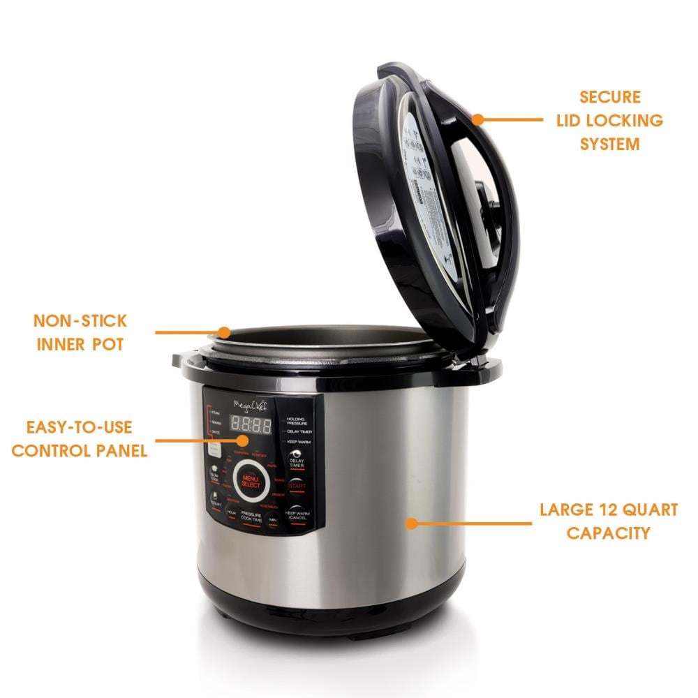 GoWISE USA 10-Quarts 12-in-1 Electric Pressure Cooker (Copper), 10.0 Qt -  Fry's Food Stores