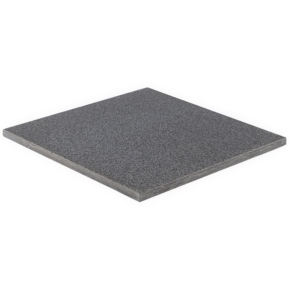 Artmore Tile Tarboro Terrazzo 2-Pack Jet 16-in x 16-in Polished Cement ...