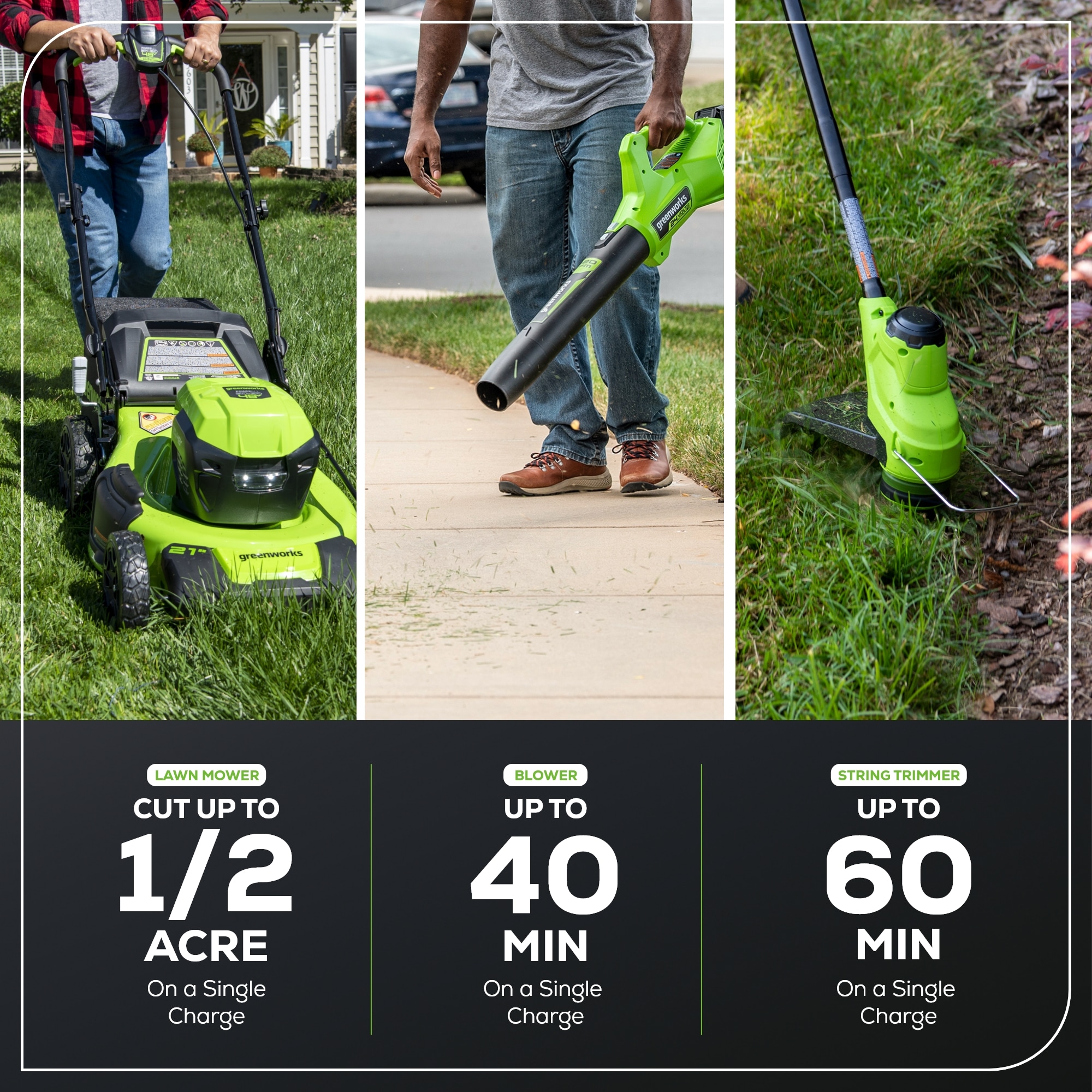 Greenworks CK24L5242 Power-Equipment-Combo-Kits - View #3