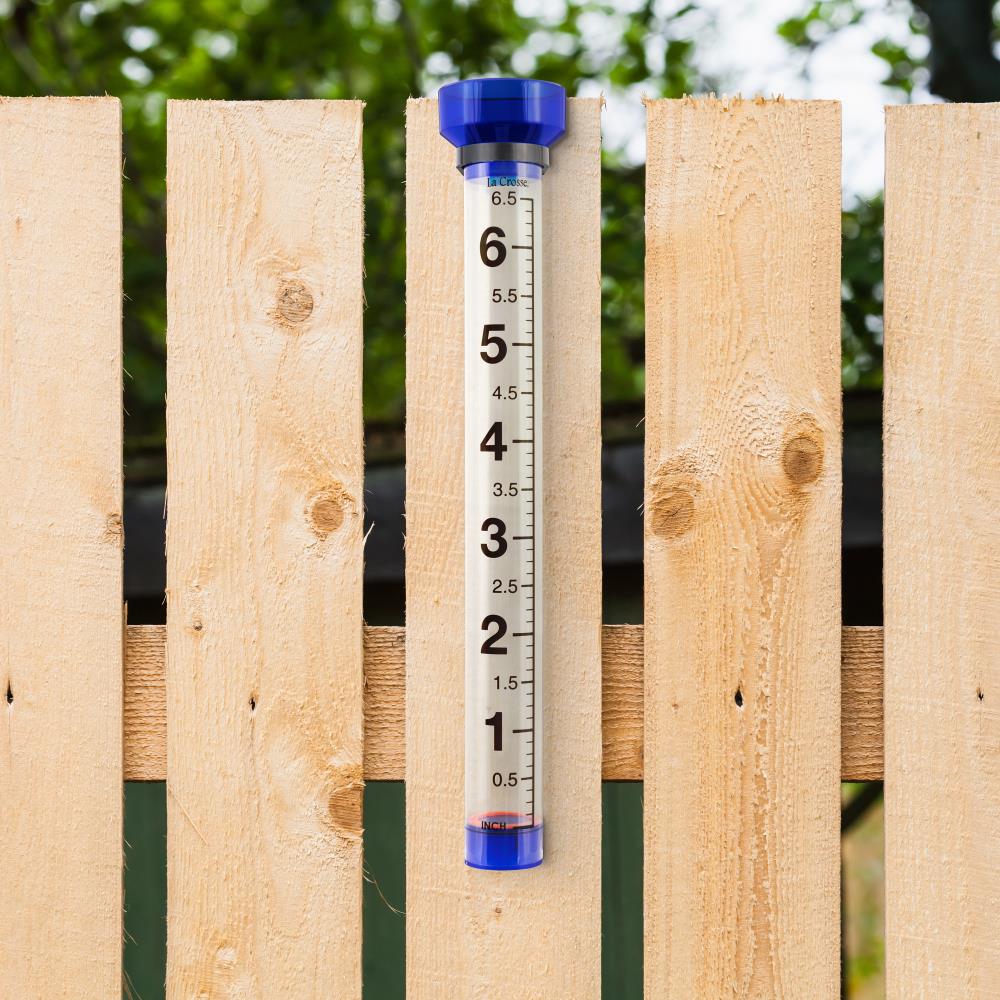 6-inch Capacity Acrylic Rain Gauge