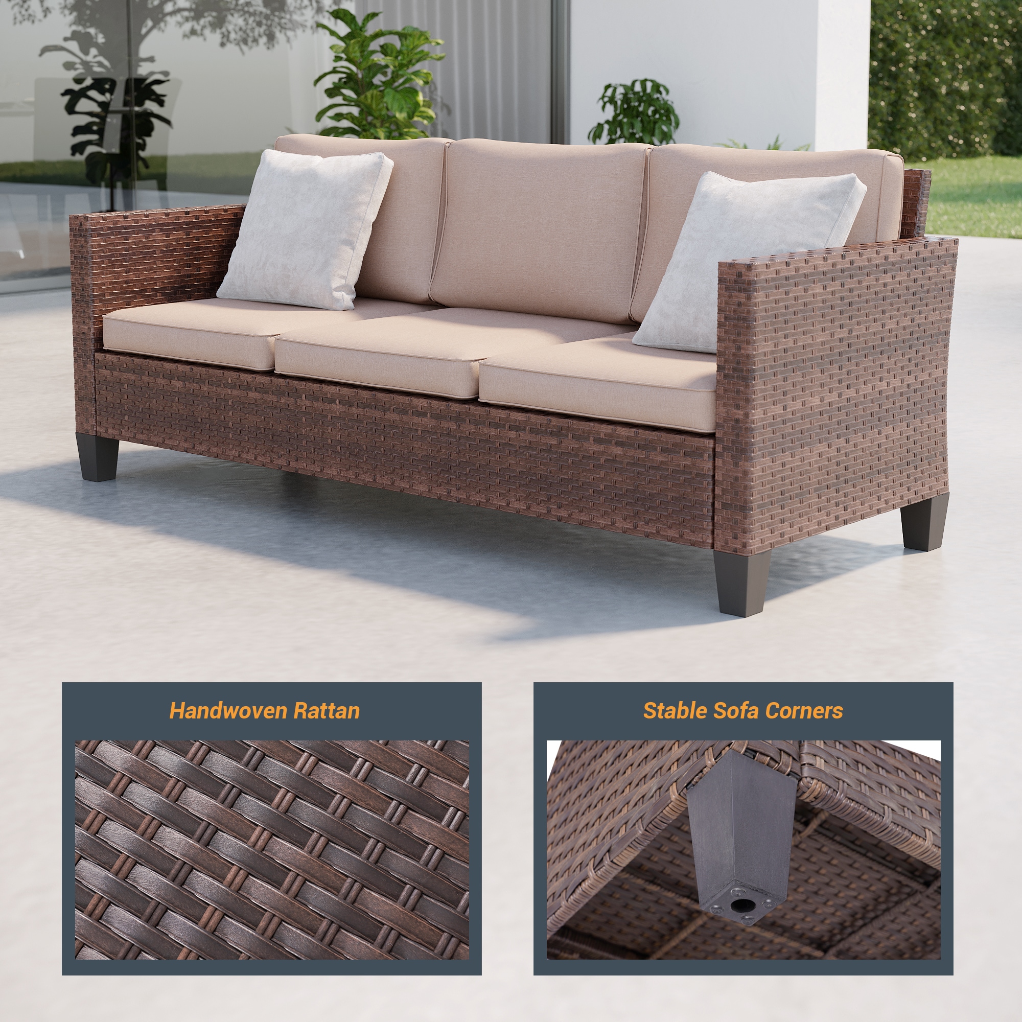 Sonkuki SD-AB-BSD-95T1 Patio-Conversation-Sets - View #3