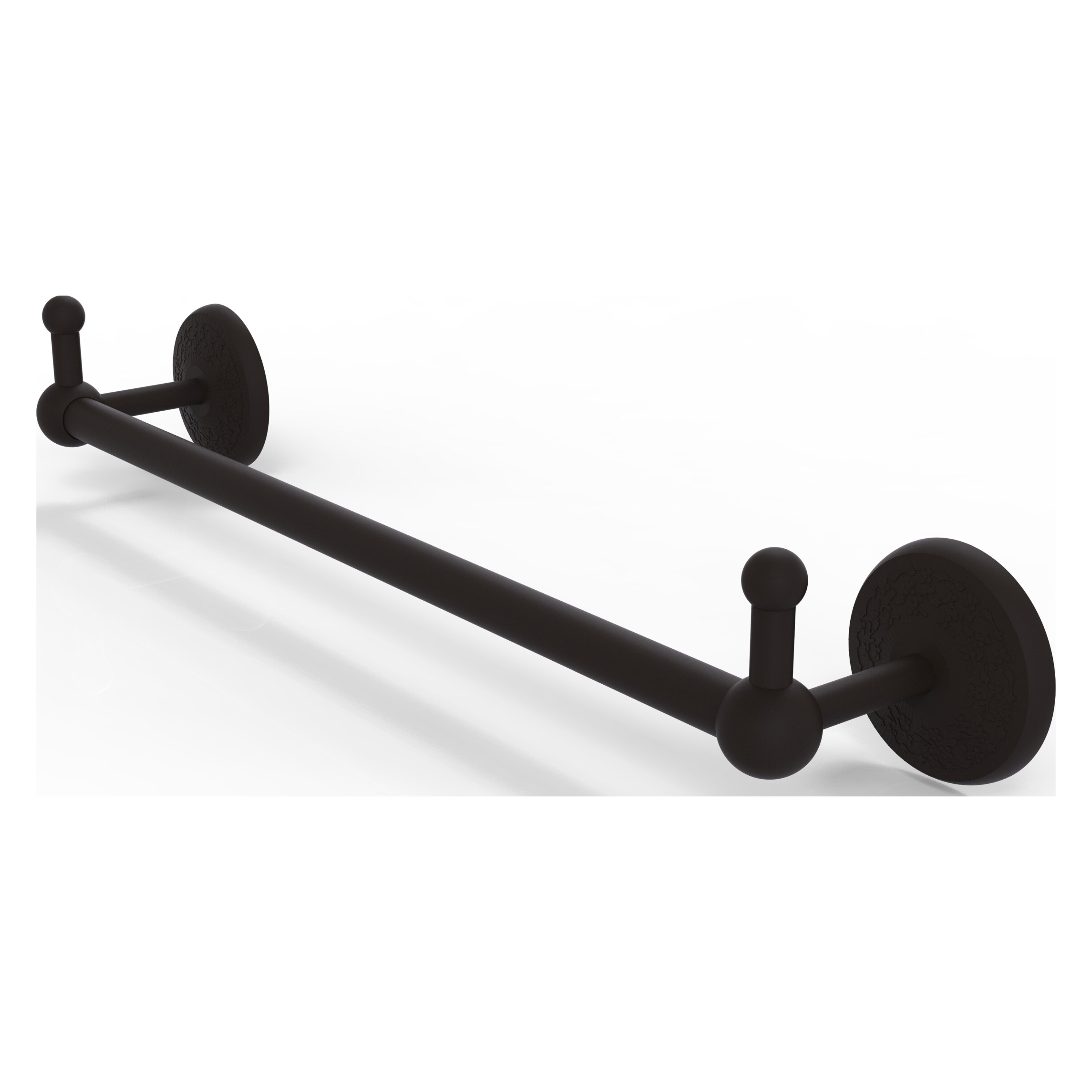 Allied Brass PMC-41-30-PEG-ORB Prestige Monte Carlo 30-in Oil-rubbed bronze Wall mount Single Towel Bar