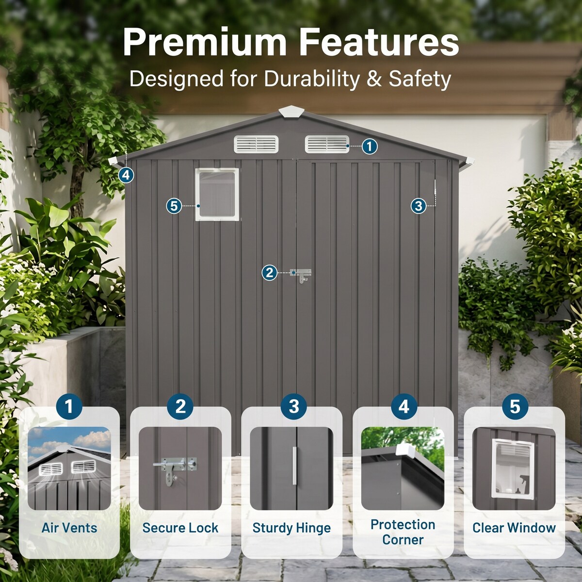 Loheer W2794P384275 Metal-Storage-Buildings-Sheds - View #5