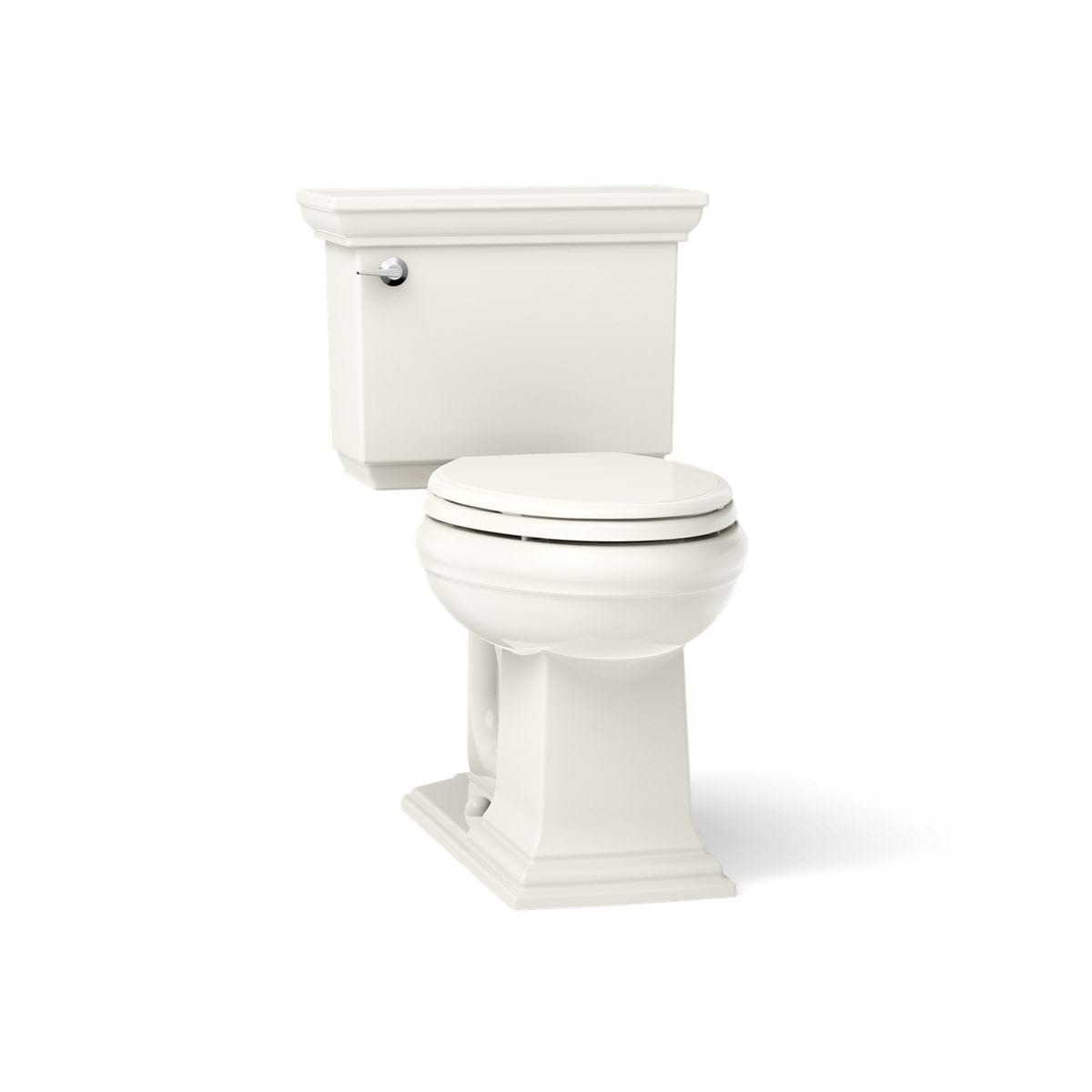 KOHLER - Memoirs Stately Continuousclean Two-Piece Elongated Toilet 1.28 Gpf in Biscuit