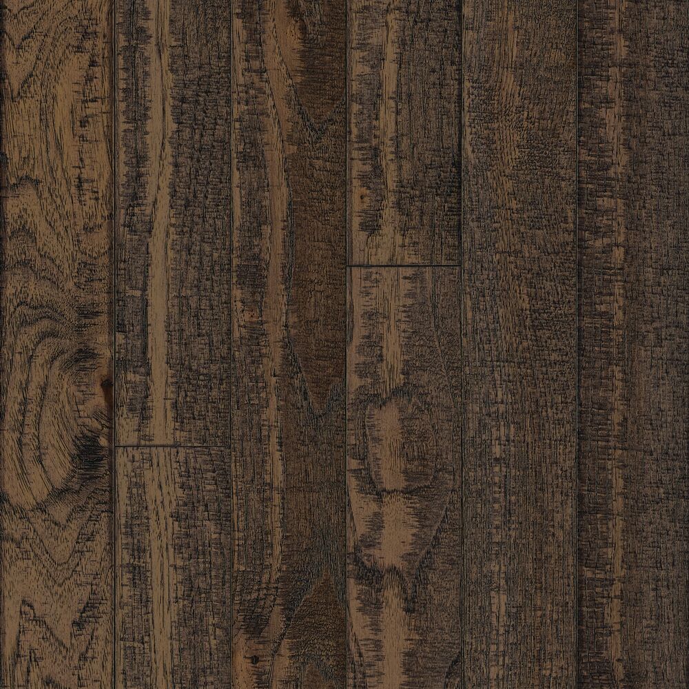 Bruce BRBL35EH44XEE Barnwood Living Wyoming Hickory 3-1/4-in W x 1/2-in T x Varying Length Wirebrushed Engineered Hardwood Flooring ( 27-sq ft / Carton )