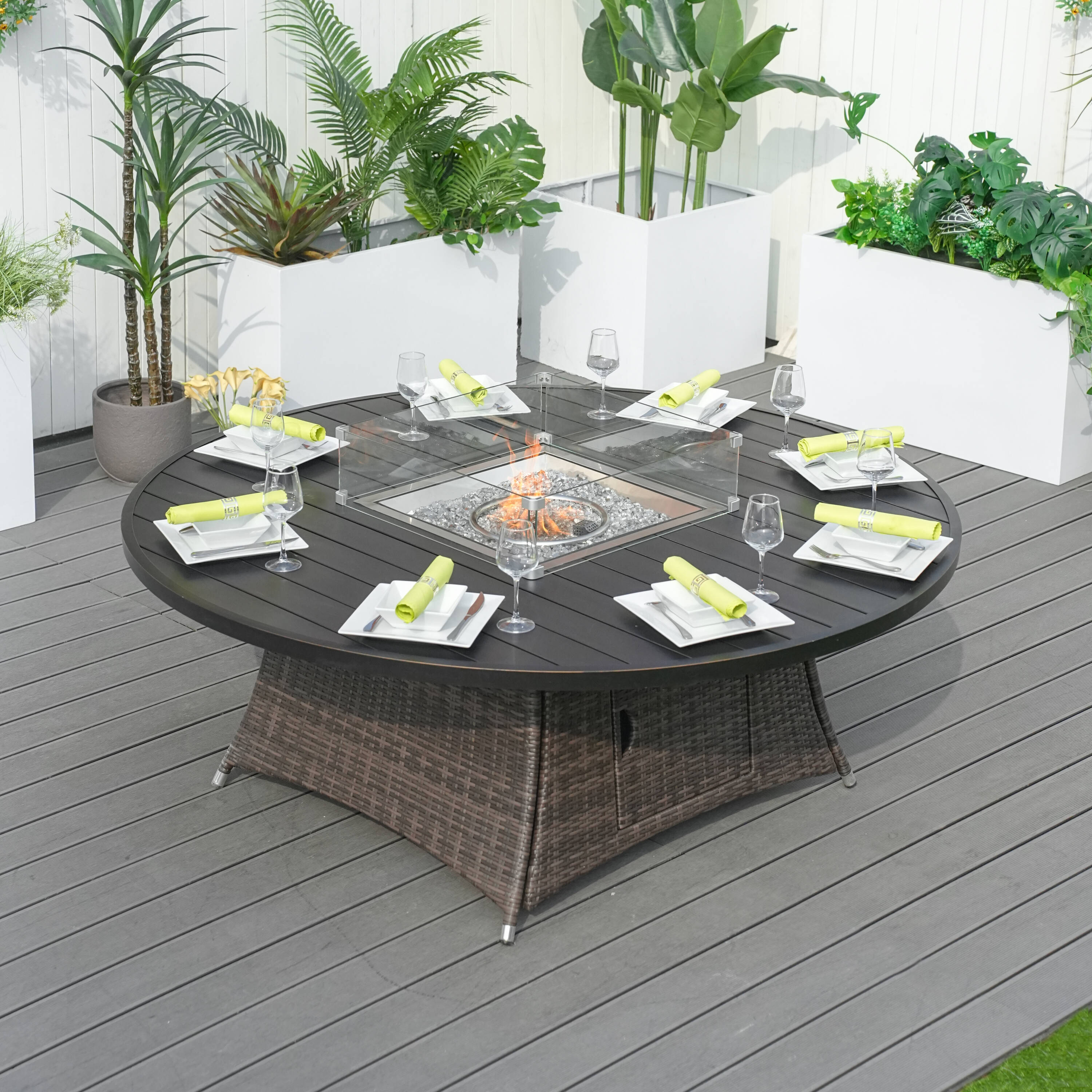 Direct Wicker DWG-1108A-BR-T Outdoor-Gas-Firepits - View #4