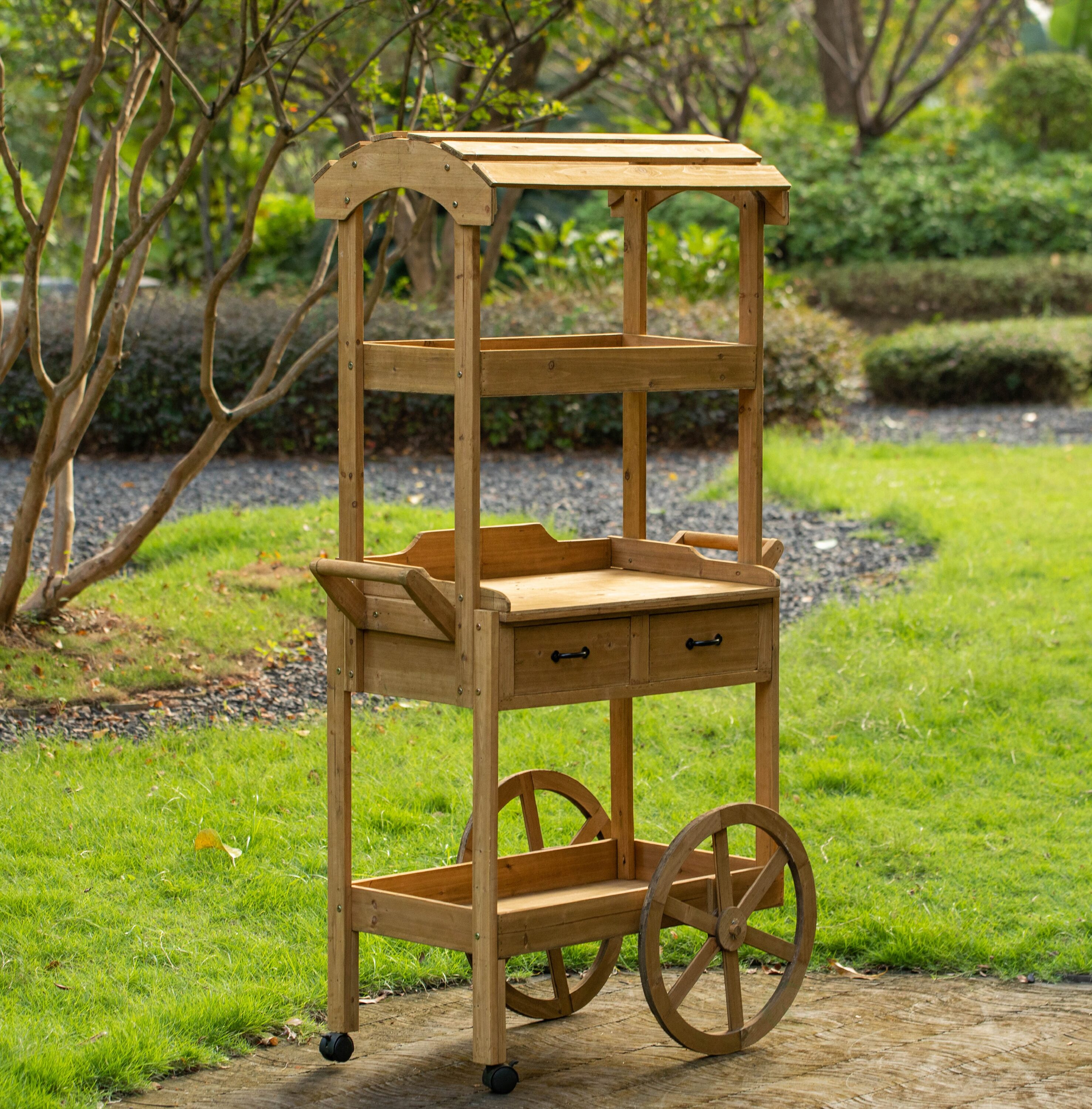 Vintiquewise QI004642 Plant-Stand - View #3