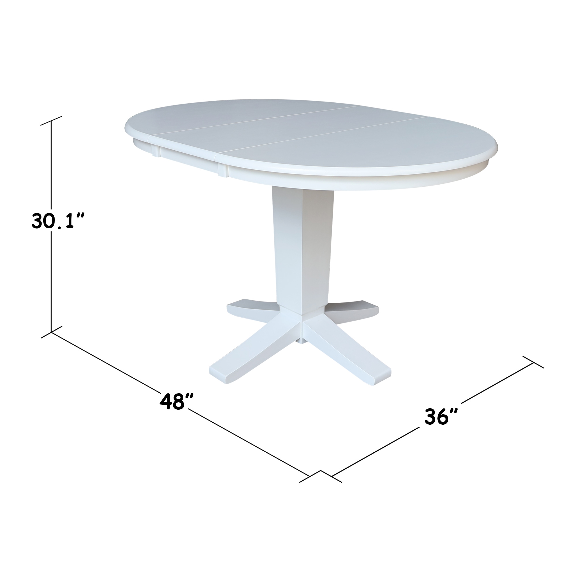 International Concepts K08-36RXT-23B Dining-Tables - View #6