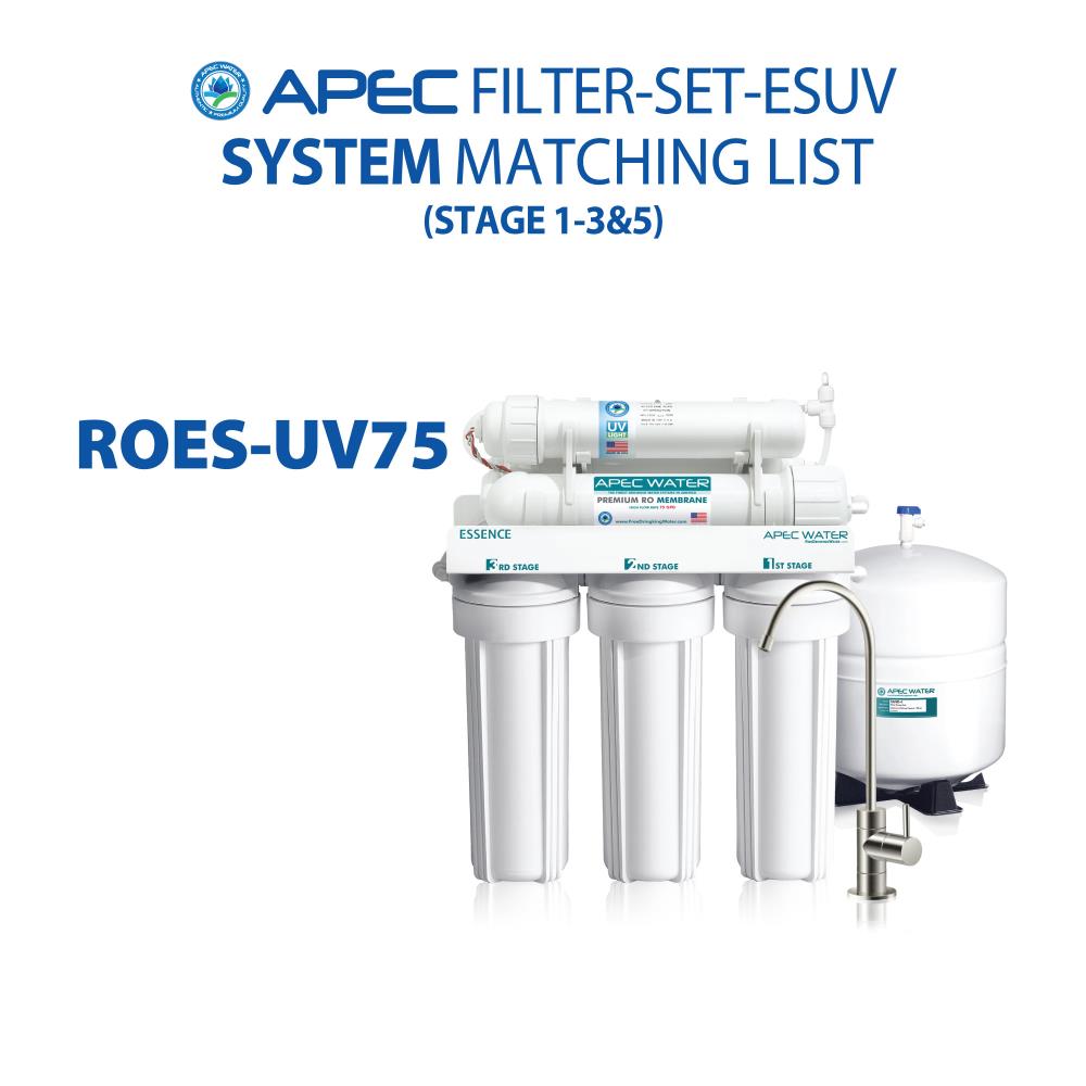 APEC Water FILTER-SET-ESUV Replacement-Water-Filters-Cartridges - View #8