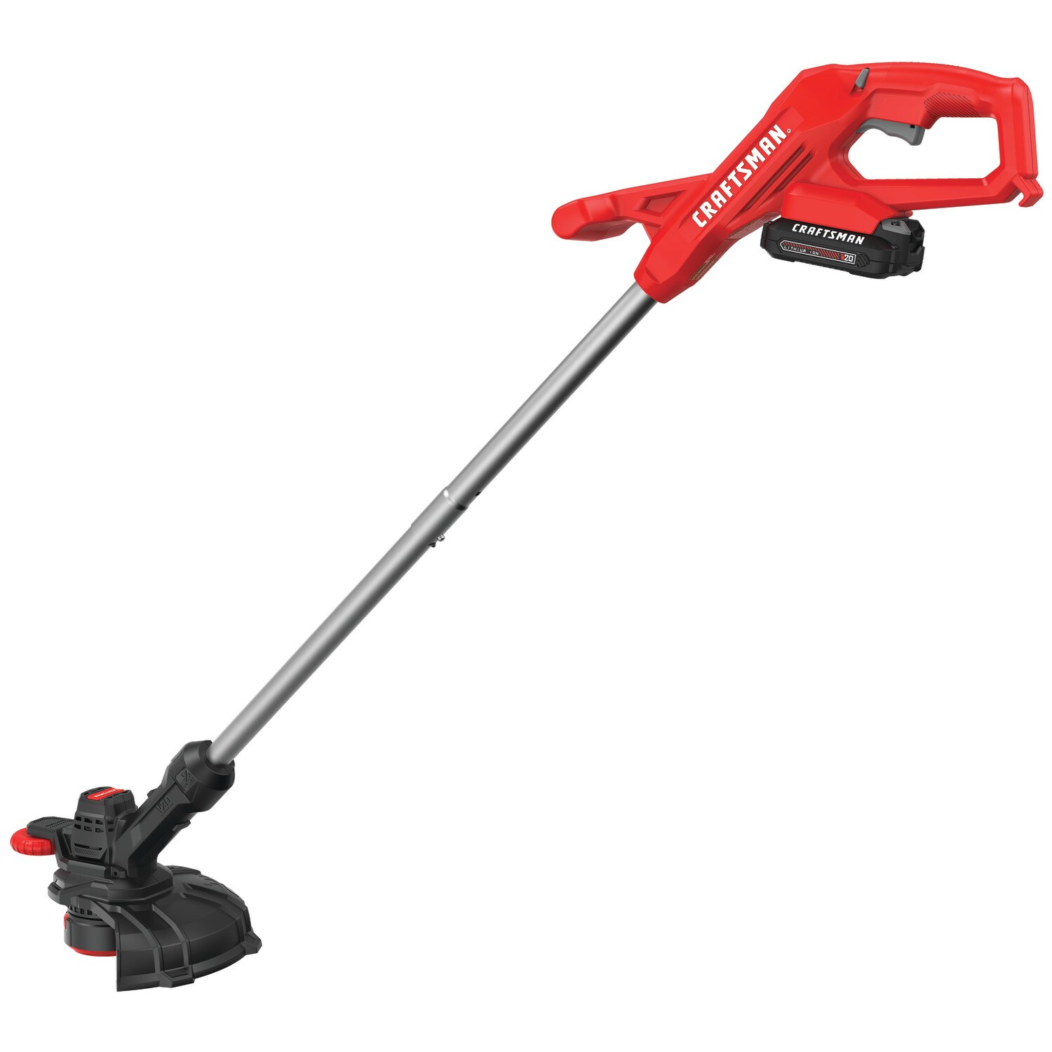 CRAFTSMAN V20 20-volt Max 10-in Straight Cordless String Trimmer Edger ...