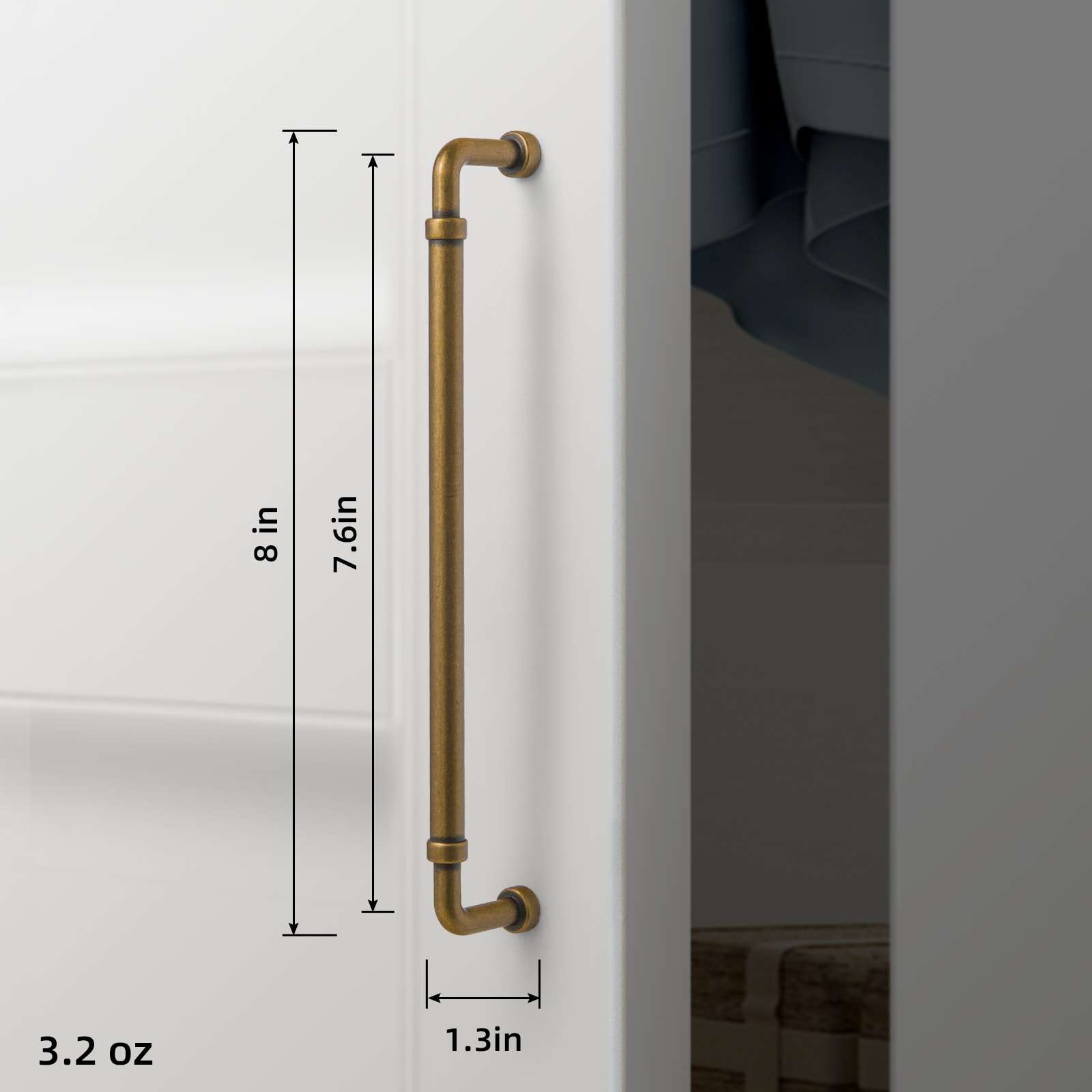 Miaokesen 1826GT-192 Cabinet-Pulls - View #2