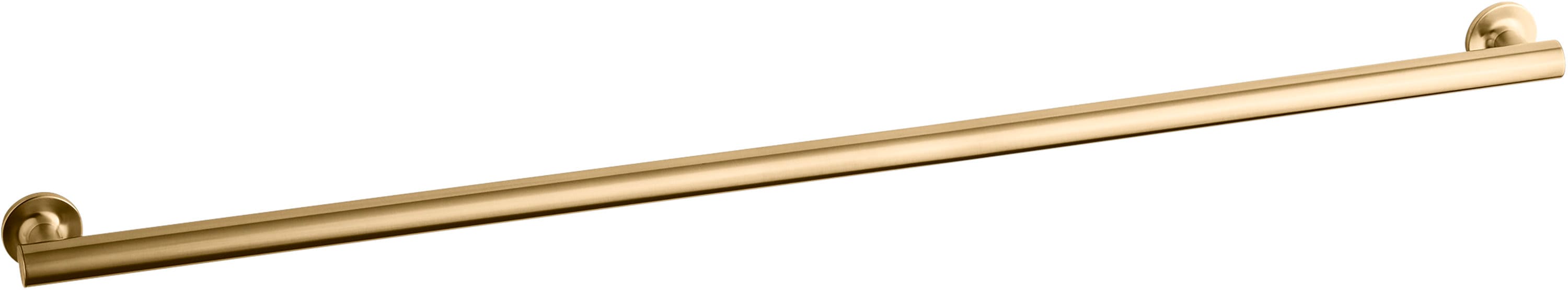 KOHLER K-11896-2MB Purist Vibrant Brushed Moderne Brass Wall mount ADA Compliant Grab Bar ( 300-lb Weight Capacity )