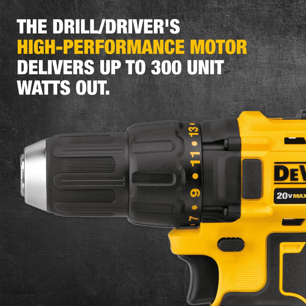 DEWALT DCK477D2 20V MAX Cordless Drill/Driver, Impact Driver, Circular Saw  & Work Light Combo Kit