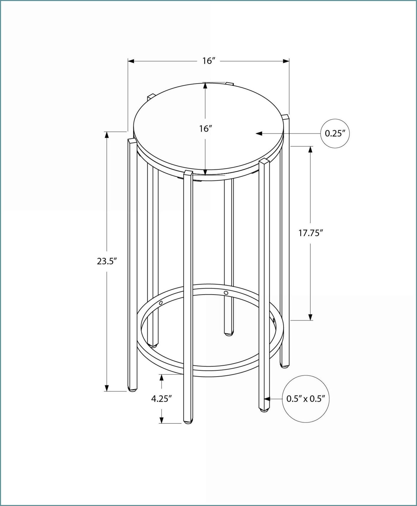 Watnature 24h Cream Stone Laminate Coffee Table with Black Metal Legs ...
