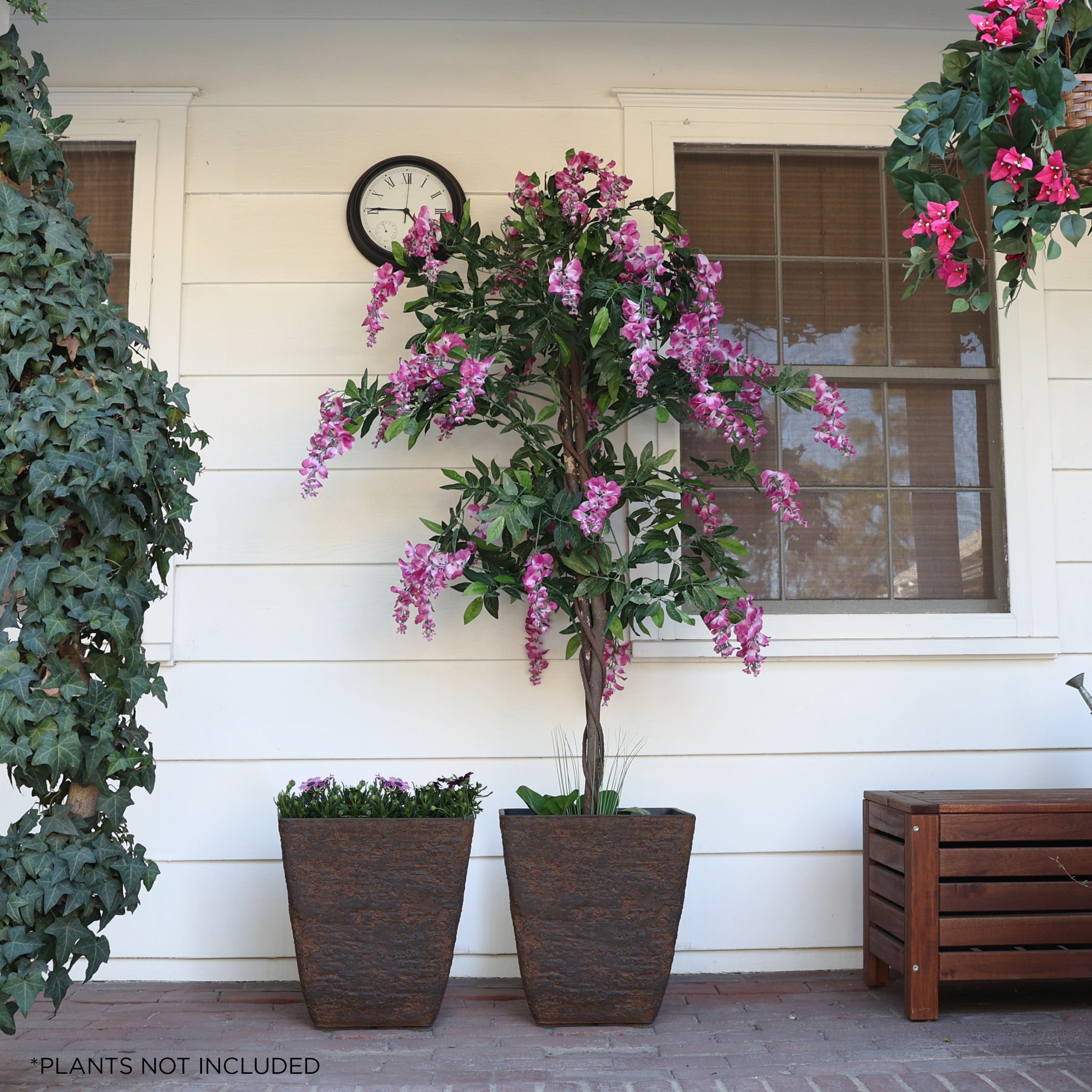 Alpine Corporation CLL386L-SWD-2 Planter-Window-Box - View #12